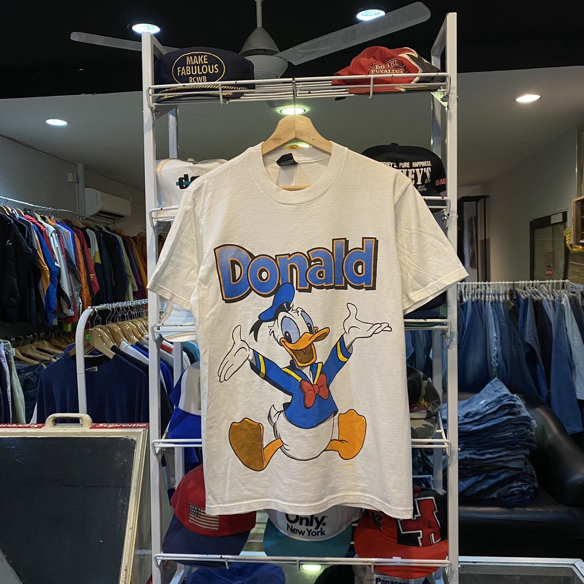 Cartoon Network Donald Duck Retro Big Graphic Vintage Tee 1990s USA Size US M / EU 48-50 / 2 - 1 Thumbnail