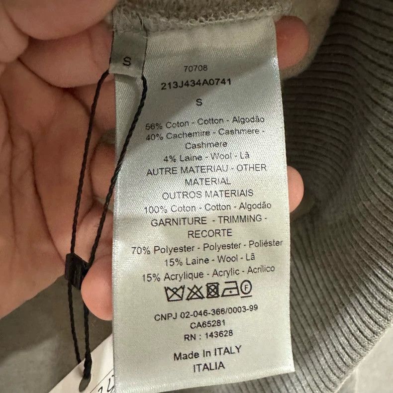 Dior Dior Embroidered logo stand-up collar jacket Size US S / EU 44-46 / 1 - 6 Thumbnail