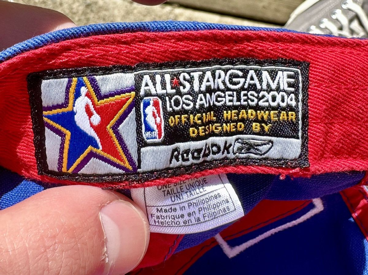 Reebok 2004 NBA All Star Game Hat Size ONE SIZE - 7 Thumbnail