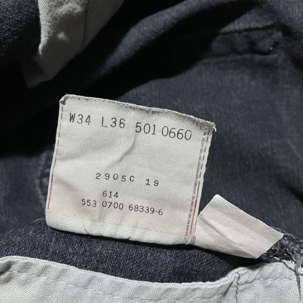 Levi's Vintage LEVI’S 501 Made In USA Washed Denim Black Jeans Size US 34 / EU 50 - 8 Thumbnail
