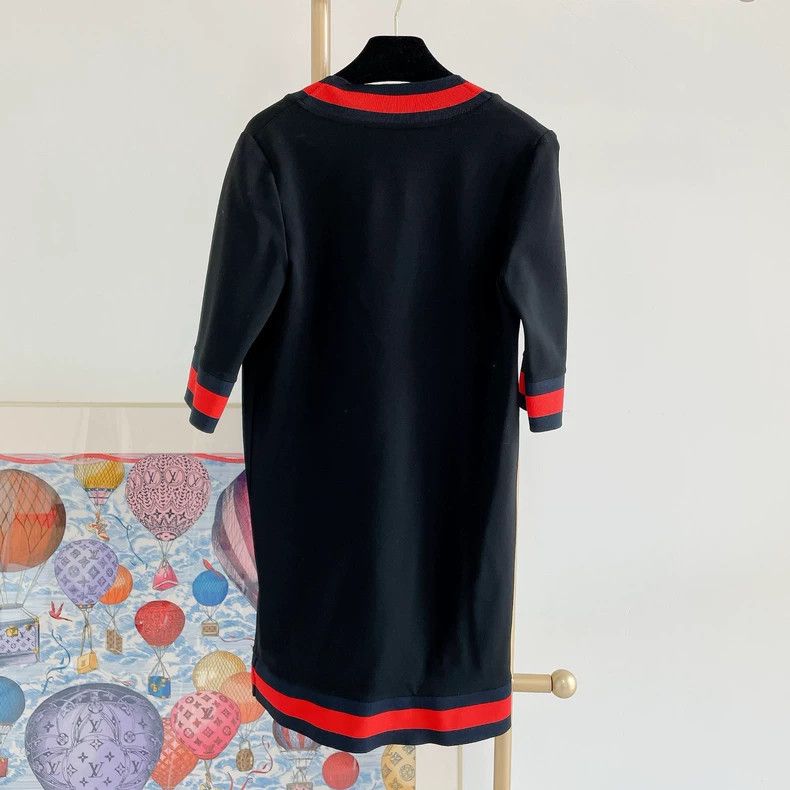 Gucci Gucci Color-blocked knitted dress 2504-Nextarrow Size S / US 4 / IT 40 - 2 Thumbnail