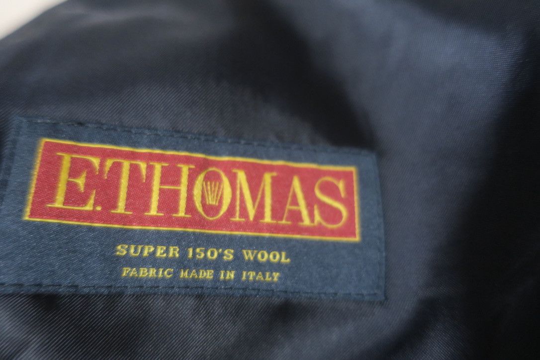 Suitsupply Brescia E. Thomas Blue 2 Button Suit Size 42R - 14 Thumbnail