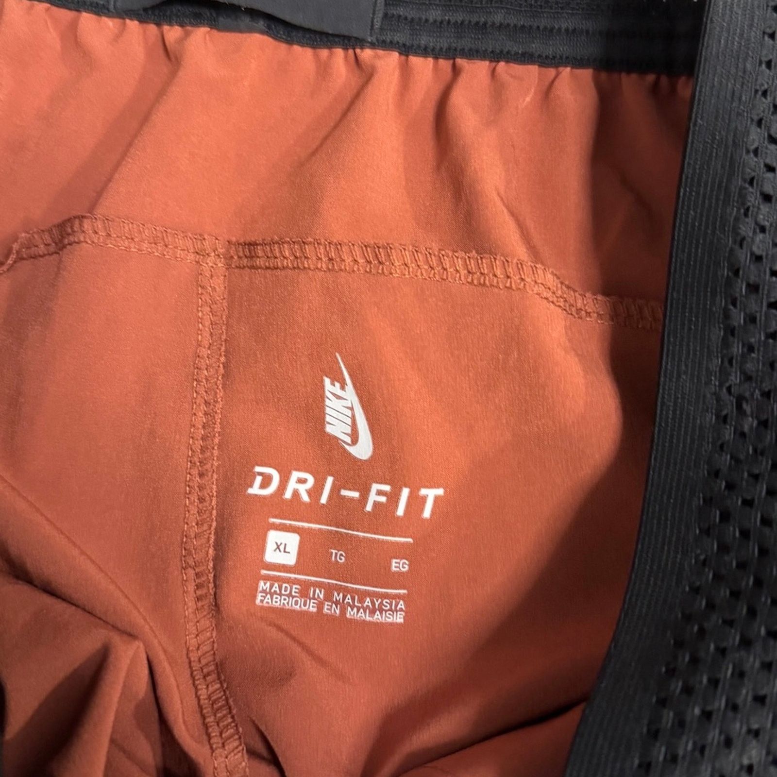 Nike NikeLab Burnt Orange Sideways Joggers Size XL Size US 36 / EU 52 - 2 Thumbnail