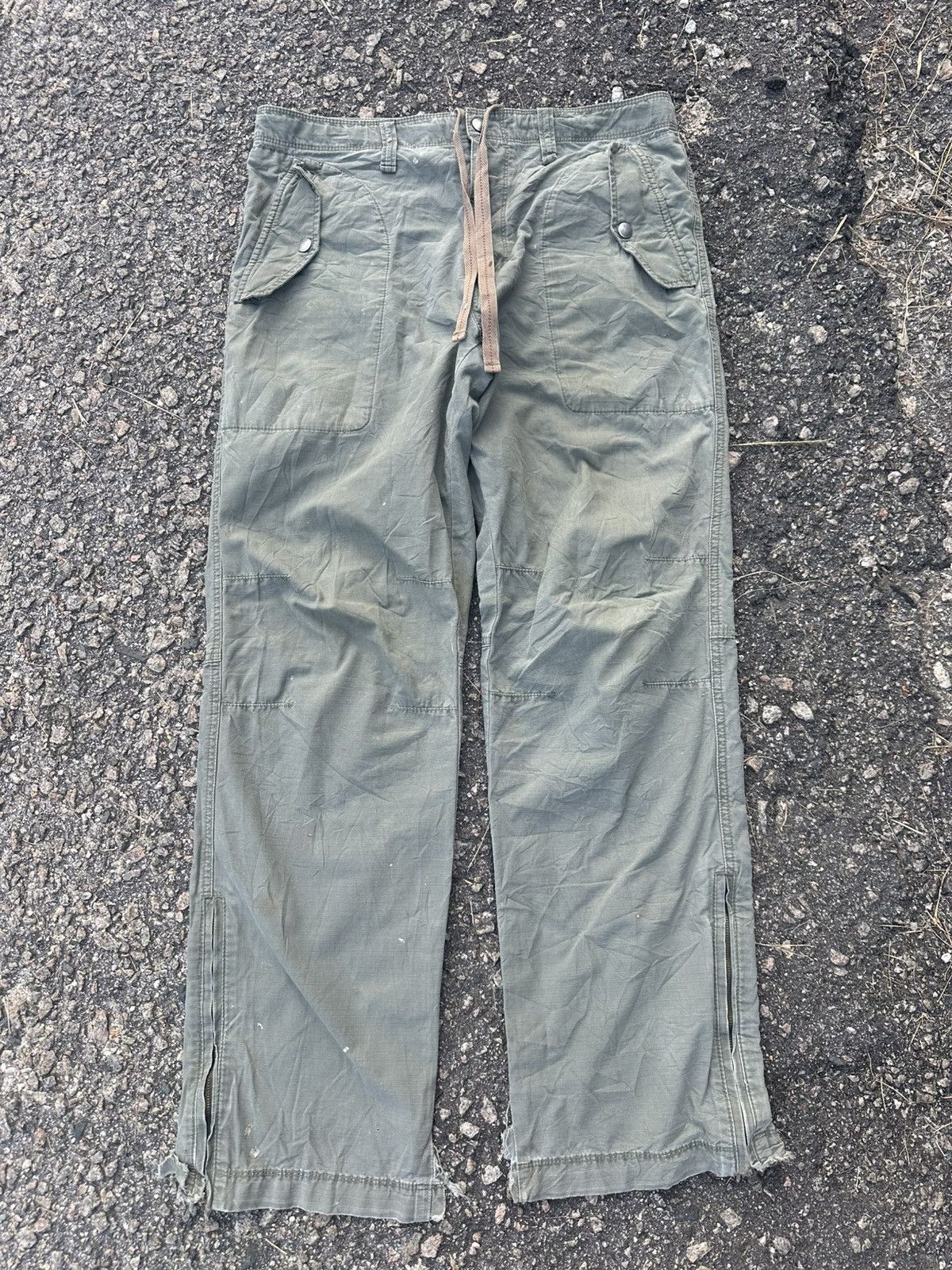 Japanese Brand DOUBLE KNEE PANTS CASUAL PANTS VINTAGE JAPANESE BRANDED Size US 33 - 1 Thumbnail