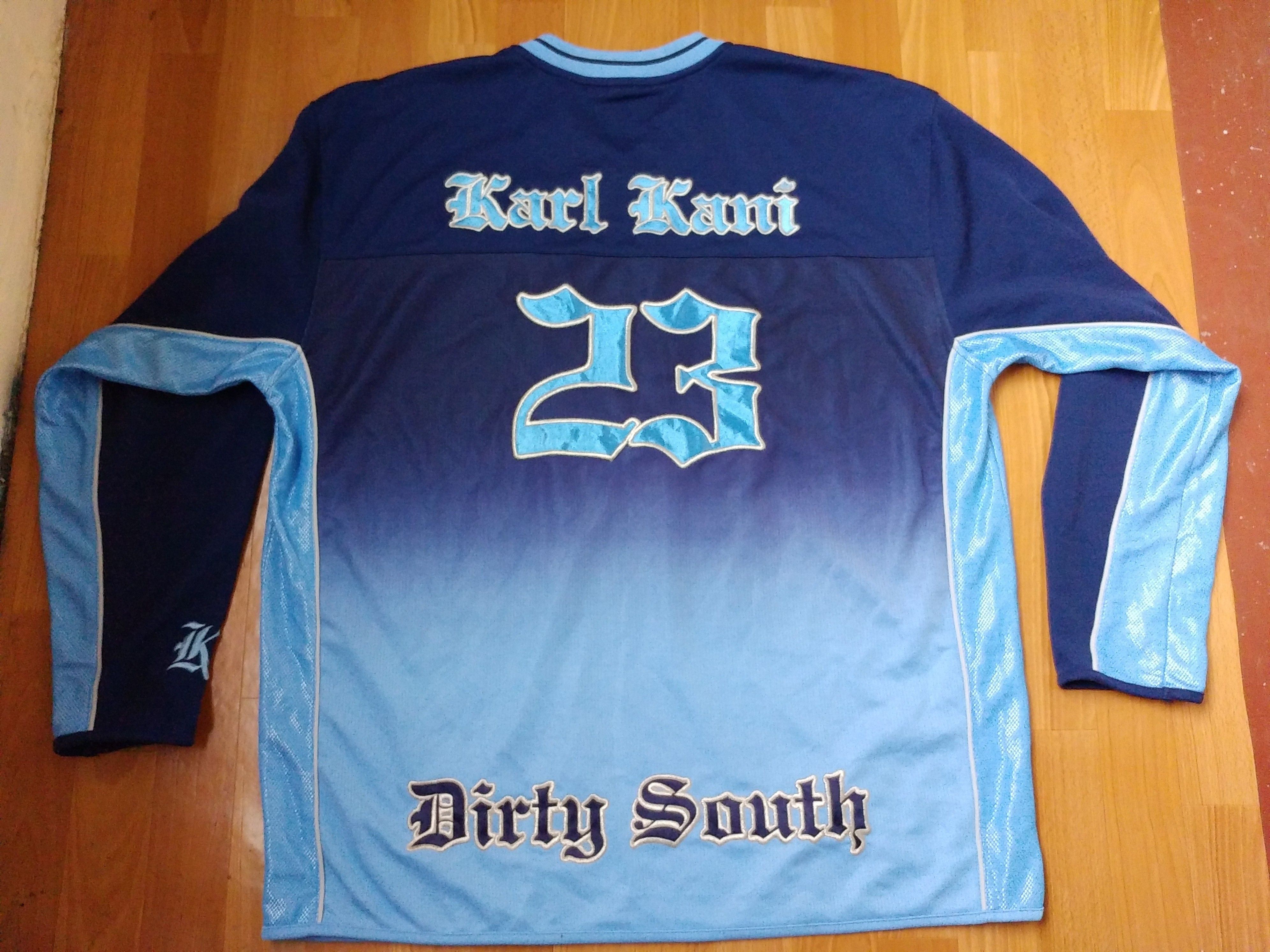 Karl Kani KARL KANI jersey, Dirty South, vintage hip hop t-shirt, L Size US L / EU 52-54 / 3 - 1 Thumbnail