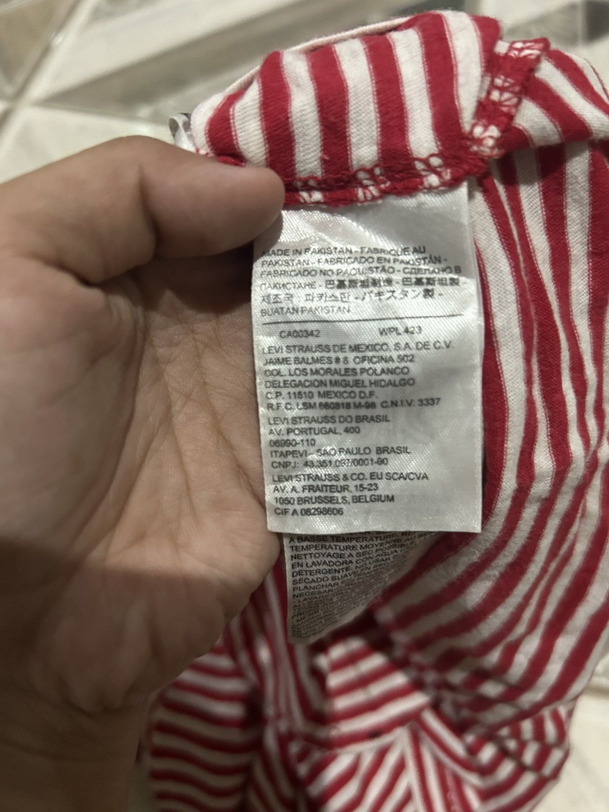 Levi's Levi’s Striped Tee Size US M / EU 48-50 / 2 - 2 Thumbnail