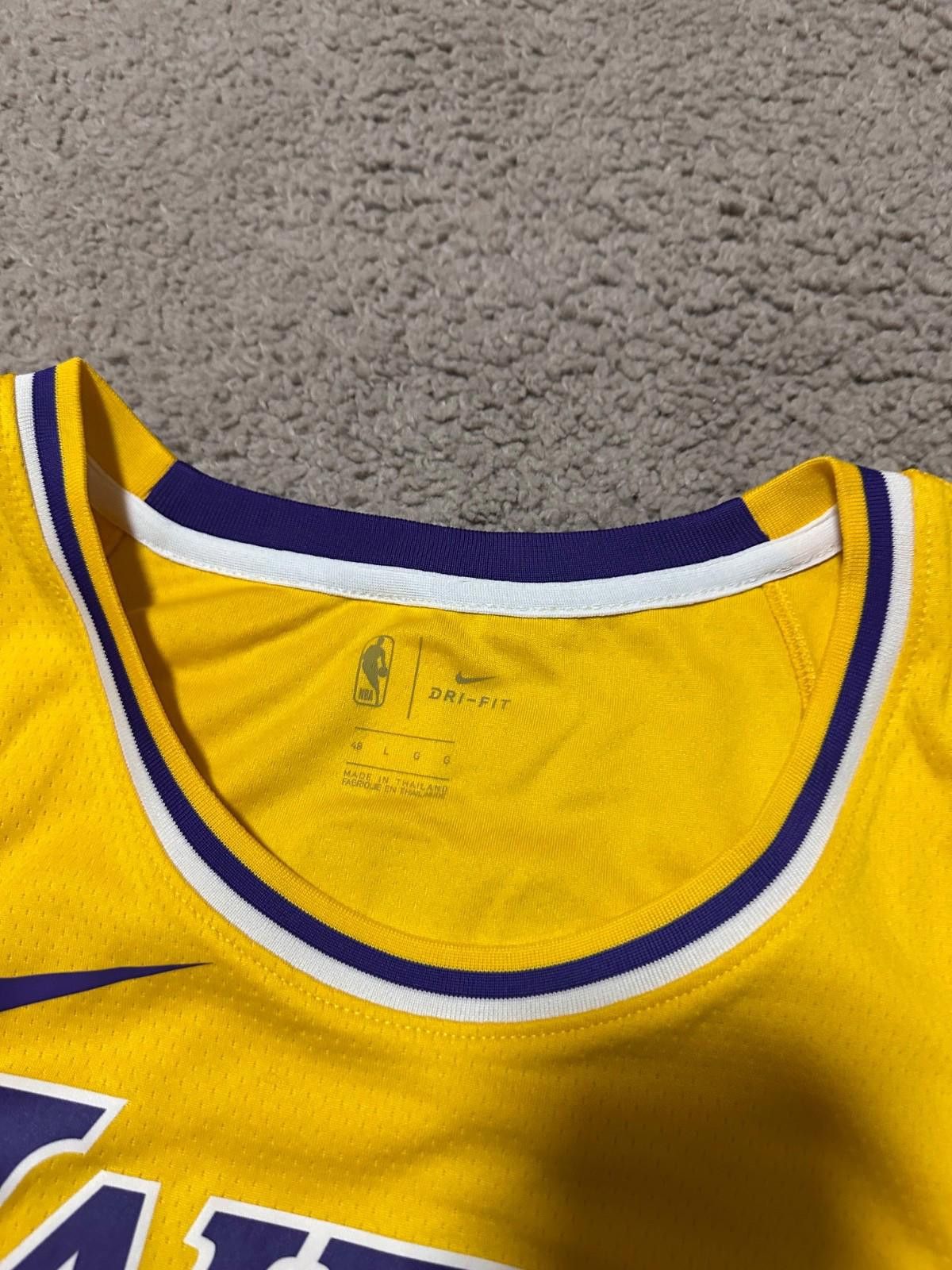 Nike Nike Swingman Los Angeles Lakers LeBron James #23 Jersey 48L Size US L / EU 52-54 / 3 - 4 Thumbnail