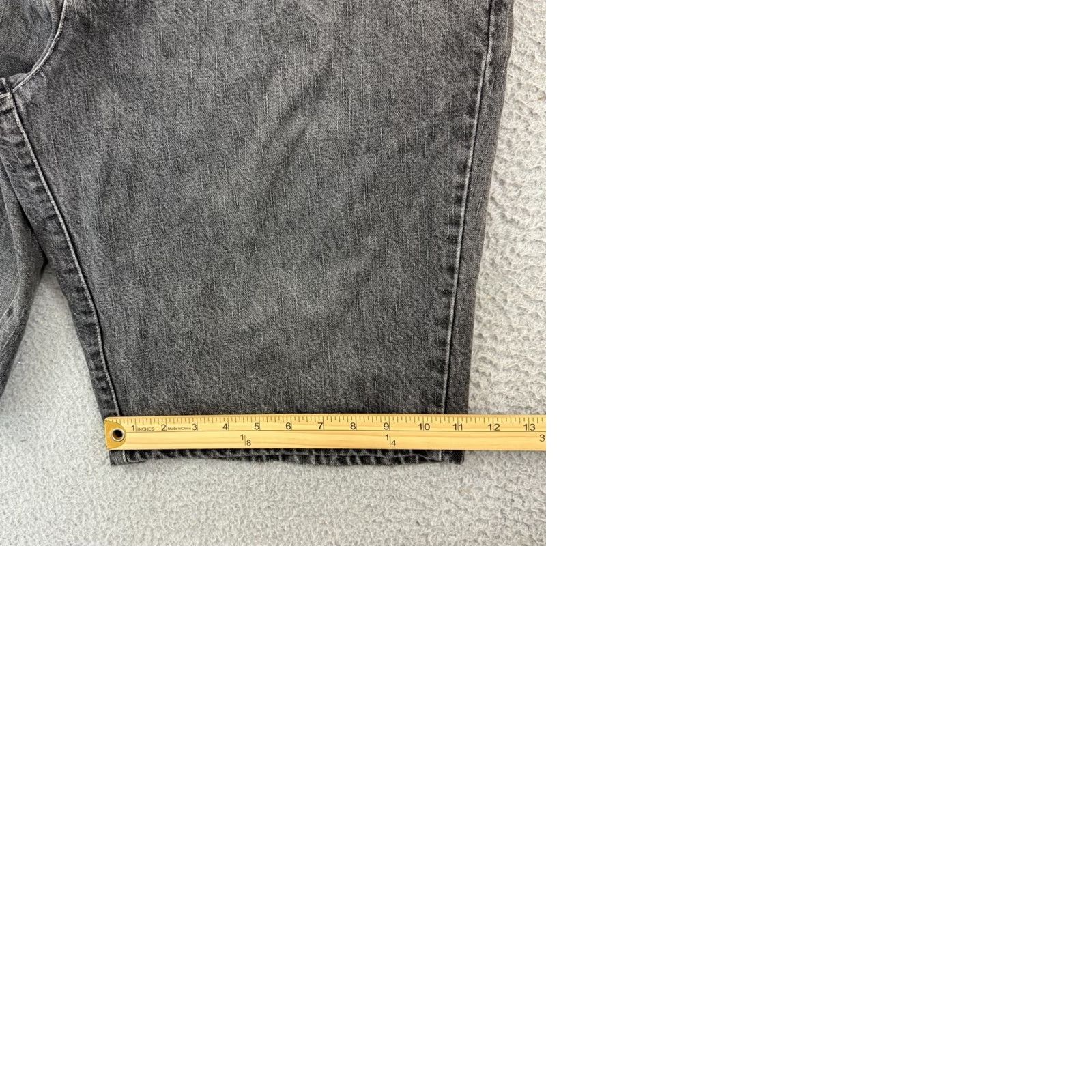 Ecko Unltd. VINTAGE Ecko Unltd. Jeans Shorts Bermuda 40 Mens Black 90s Grunge Hip Hop 5-Pocket Relaxed Denim" Size US 40 / EU 56 - 9 Thumbnail