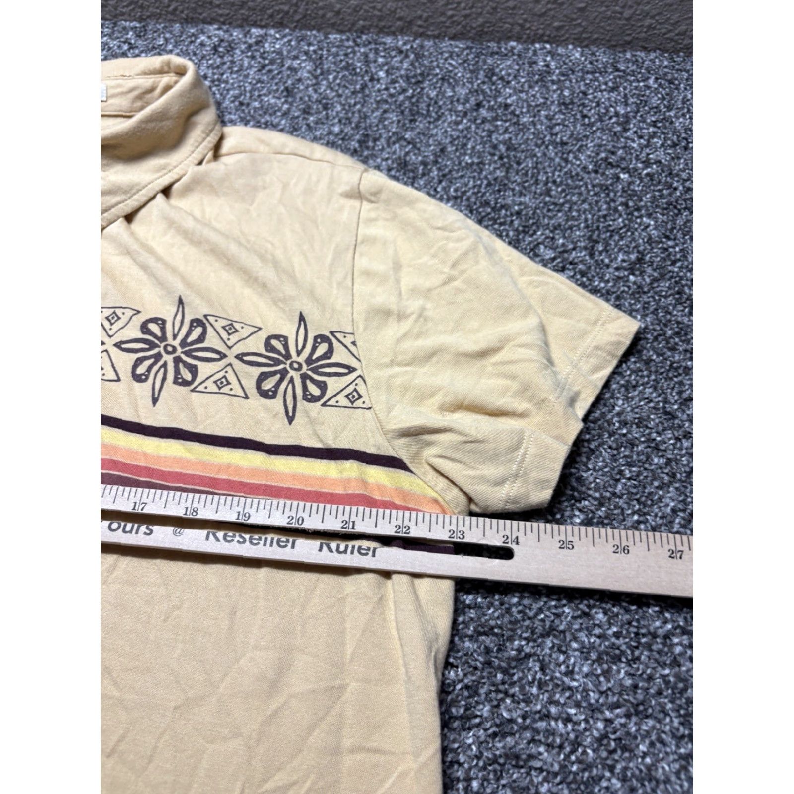 Marine Layer VINTAGE Marine Layer Polo Mens Large Multi Stripe Short Sleeve Geometric Tribal Shirt Size US L / EU 52-54 / 3 - 4 Thumbnail