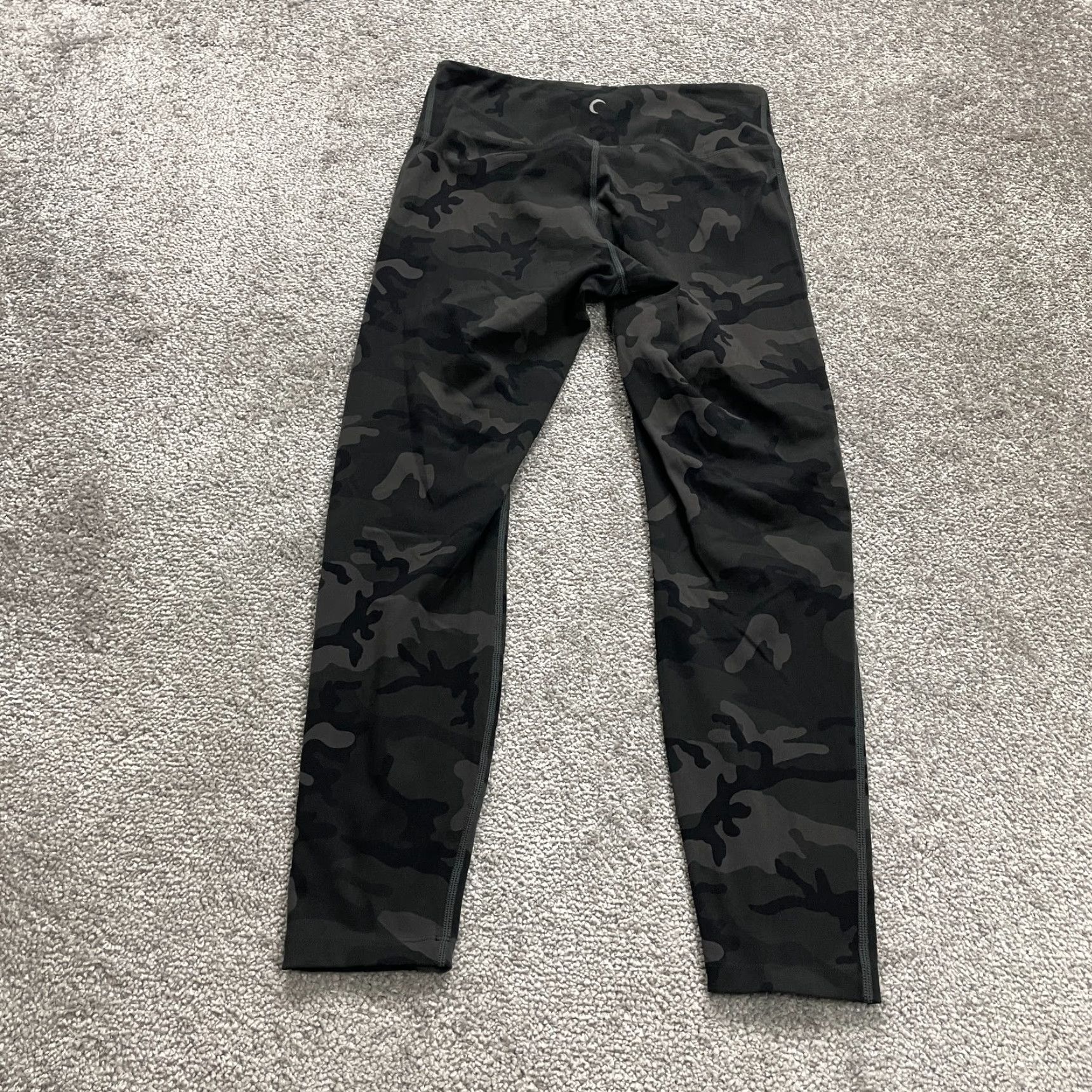 Vintage VINTAGE Zyia Active Compression Leggings Womens 4 Multi Camo Ripped Athletic Gym 26x28 Size 27" / US 4 / IT 40 - 2 Thumbnail