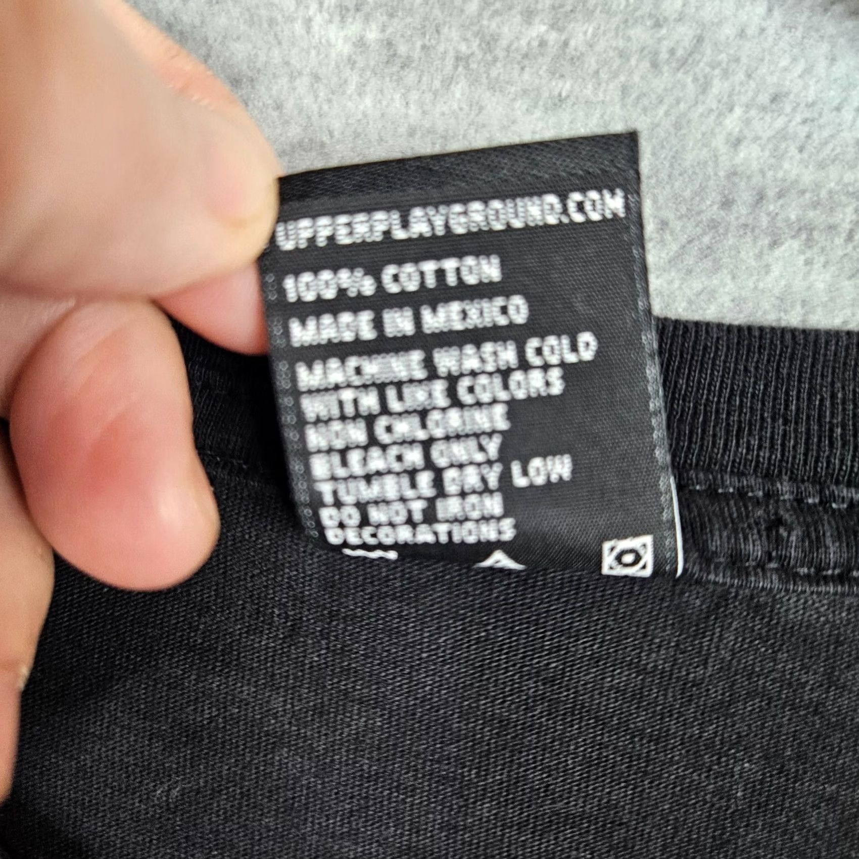 Upper Playground UPPER PLAYGROUND Men Black Short Sleeve Cassettes Graphic Tee L Shirt T-Shirt Logo Casual Modern Fit Size US 33 - 5 Thumbnail