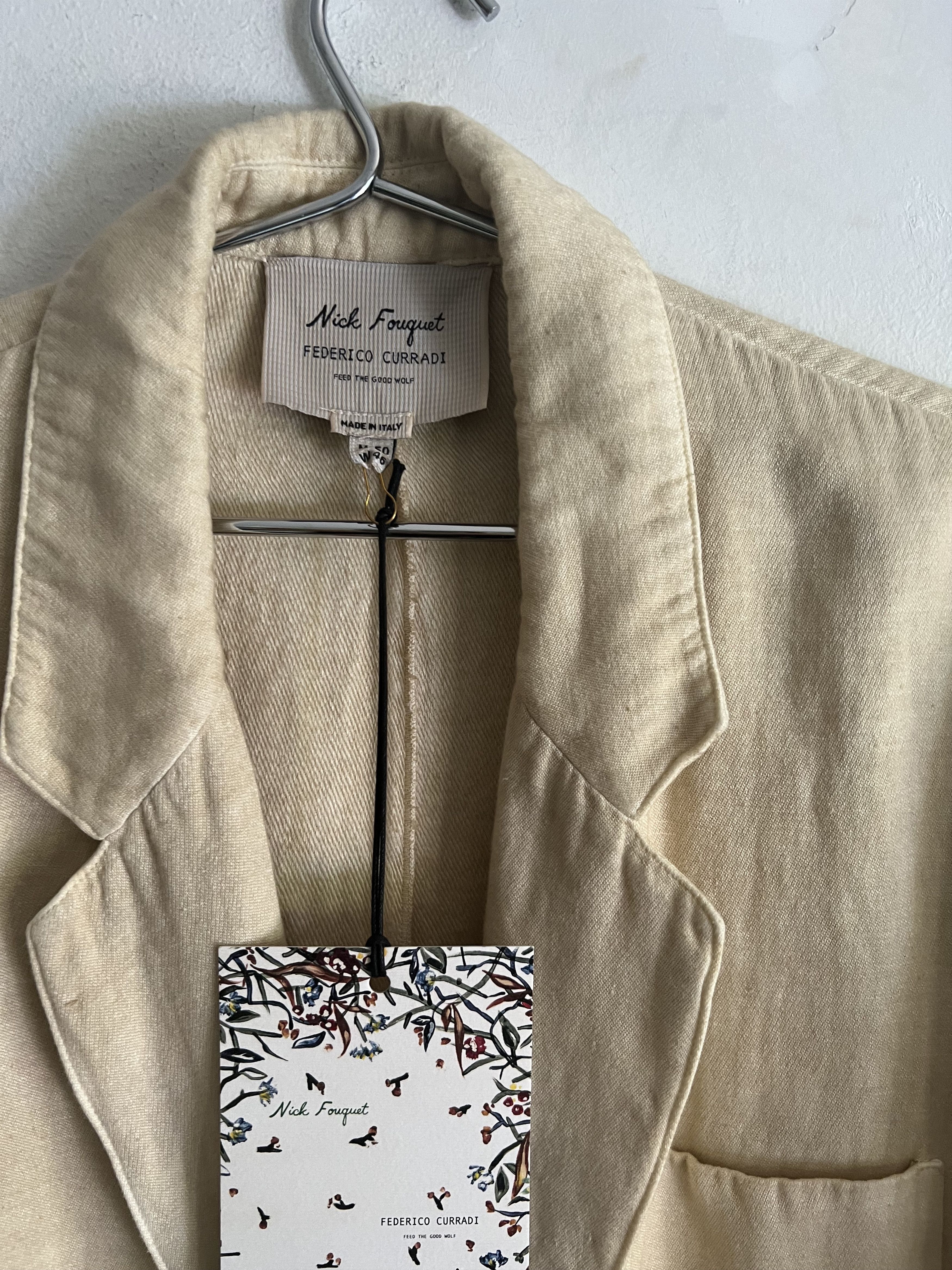Federico Curradi Degrade Linen Blazer Size US M / EU 48-50 / 2 - 4 Thumbnail