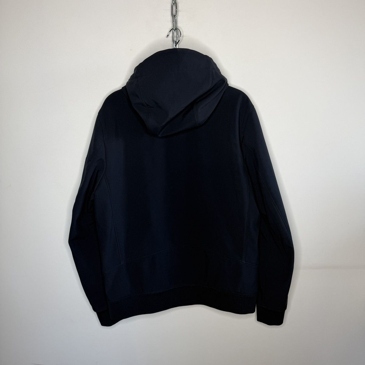 C.P. Company Cp Company Softshell Jacket Dark Navy Glass Logo Size US L / EU 52-54 / 3 - 6 Thumbnail