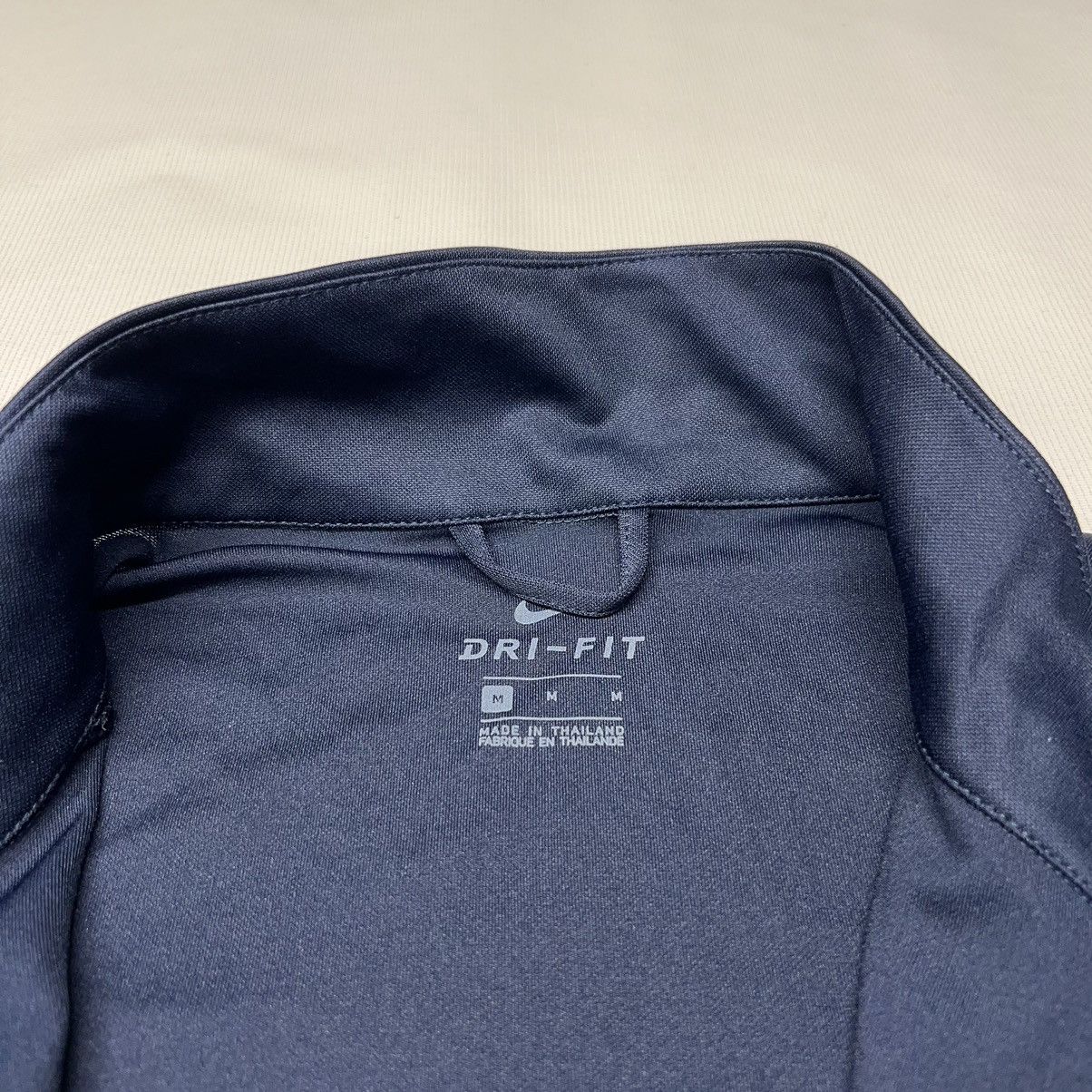Nike Nike Dri Fit Jacket Zip Blue Fleece Swoosh Logo Active Size US M / EU 48-50 / 2 - 9 Thumbnail