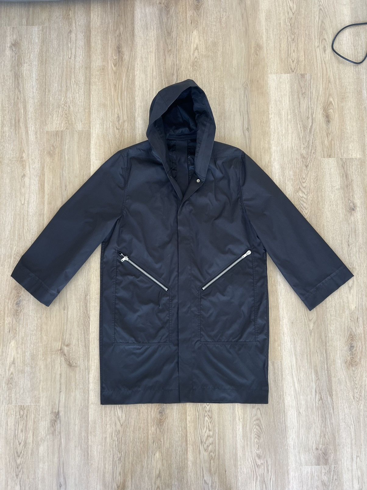 Rick Owens SS23 EDFU Rain Jacket Size US S / EU 44-46 / 1 - 1 Thumbnail