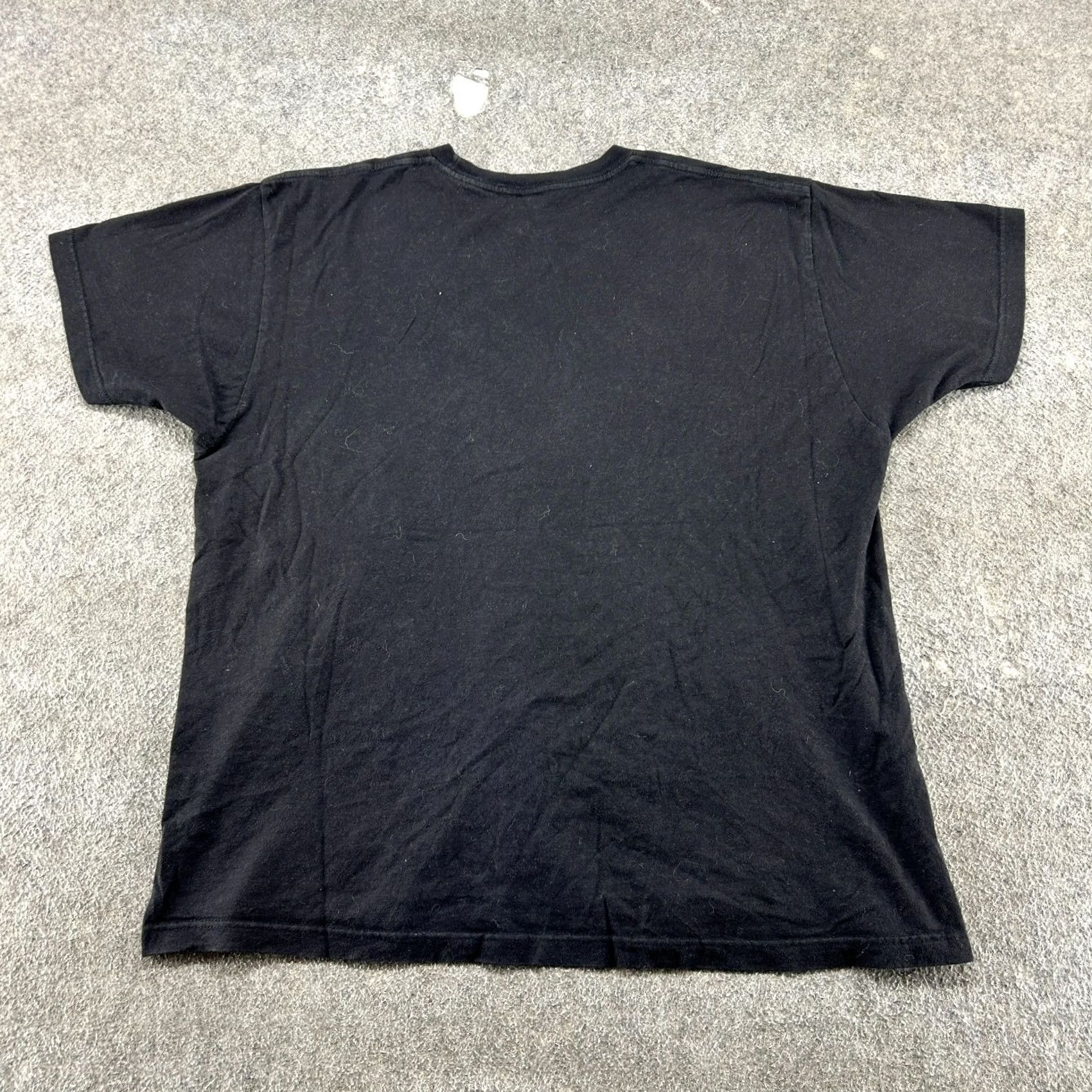 Tultex VINTAGE Tultex Shirt Mens XL Black 90s Band Classic Gildan 5000 T-Shirt Short Sleeve Crew Neck Cotton Polyester Size US XL / EU 56 / 4 - 3 Thumbnail