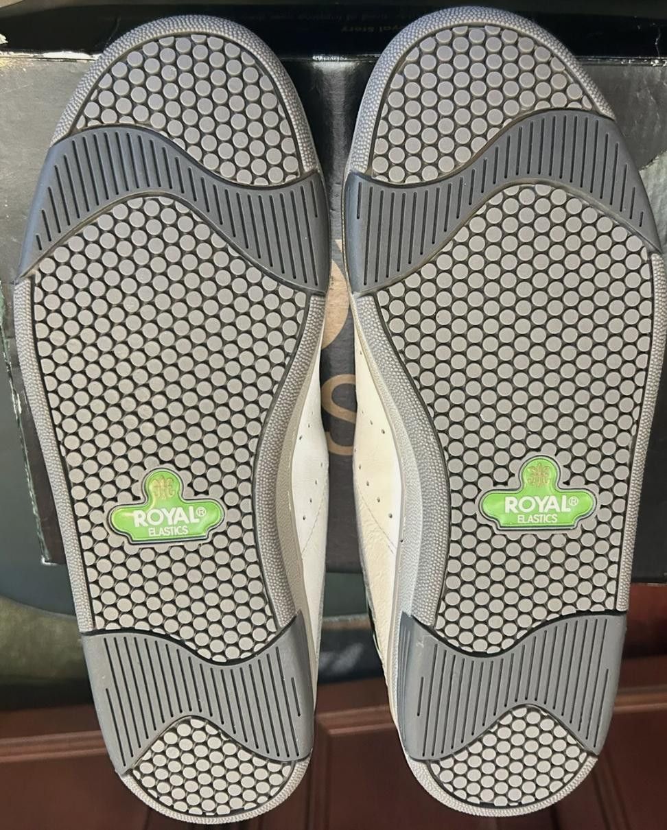 Royal Elastics Royal Elastics Mens Icon White Green Gold 0202335 Sz 9.5 NIB Size US 9.5 / EU 42-43 - 7 Thumbnail