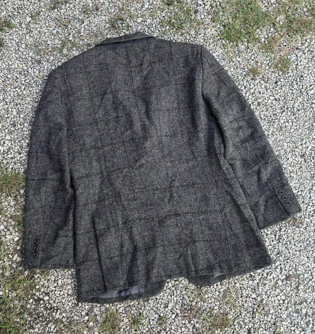 Beams Plus × Harris Tweed 🔥HARRIS TWEED CHECKERED BLAZER JACKET Size US S / EU 44-46 / 1 - 6 Thumbnail