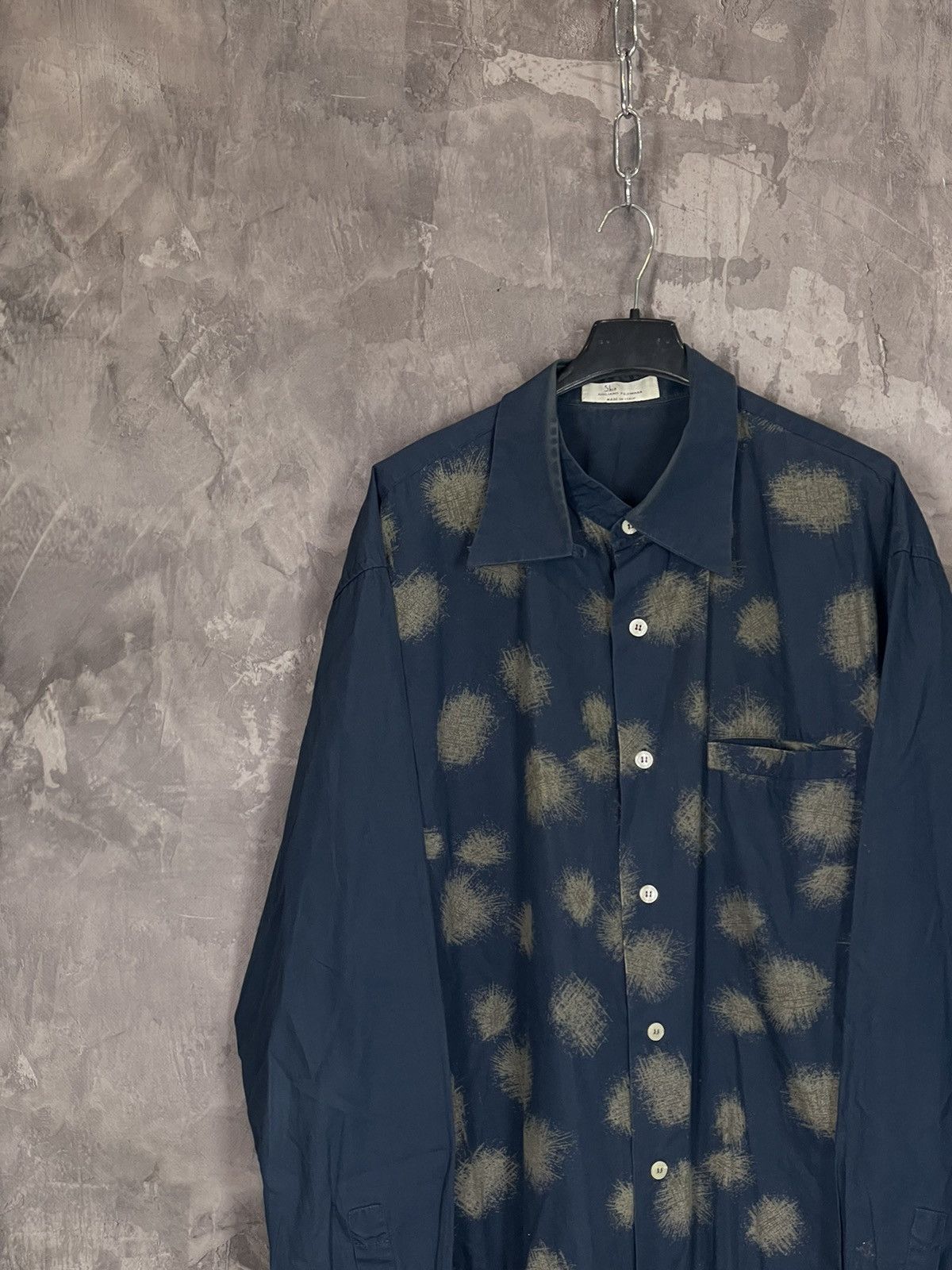 Vintage Y2K Avant Garde Archival Clothing Shin Japanese Shirt Size US L / EU 52-54 / 3 - 3 Thumbnail