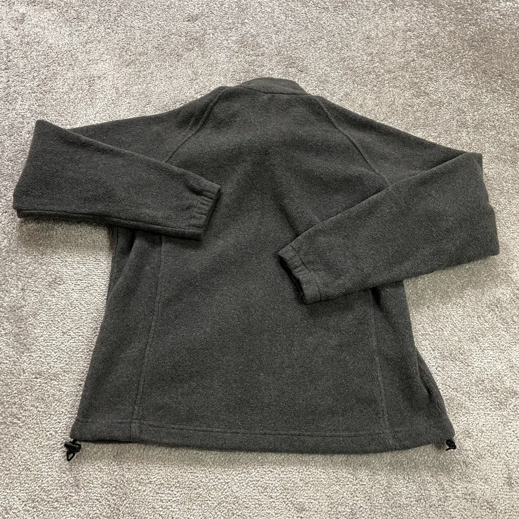 Vintage Columbia Benton Springs Fleece Jacket Womens Large Gray Full Zip Outdoor Hiking Size L / US 10 / IT 46 - 3 Thumbnail
