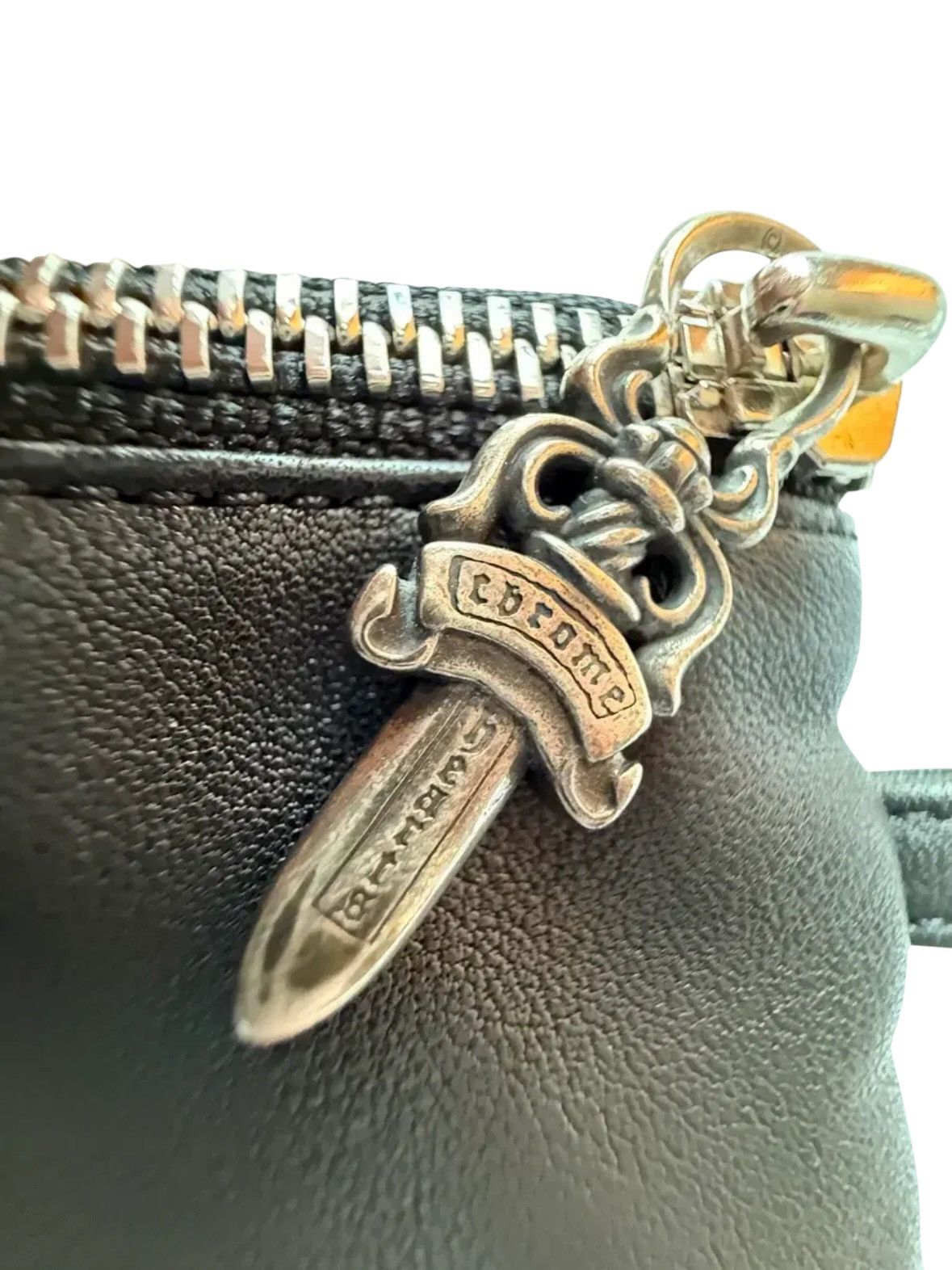 Chrome Hearts Double Dagger Leather Patch Wallet Size ONE SIZE - 4 Thumbnail
