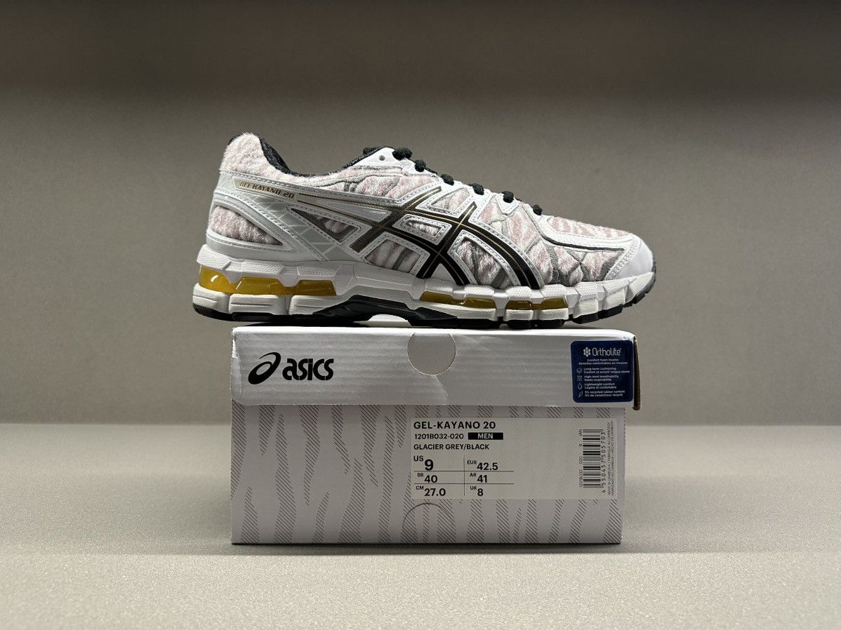 Asics × Kenzo ASICS Gel-Kayano 20 KENZO Glacier Gray Size US 9 / EU 42 - 3 Thumbnail