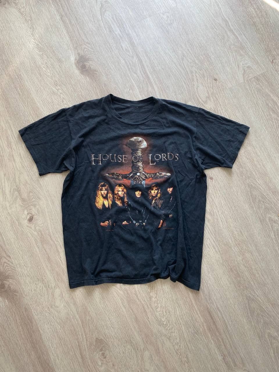 Other House of Lords vintage rock t-shirt 1990 metal merch Size US L / EU 52-54 / 3 - 1 Thumbnail
