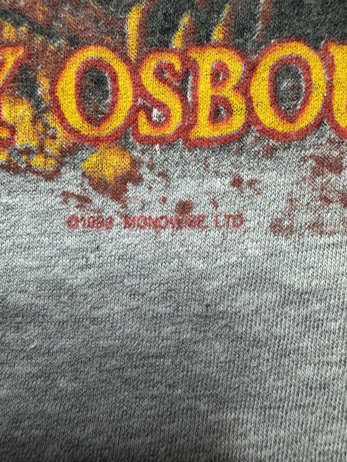 Ozzy Osbourne 1984 Ozzy Osbourne Bark at the Moon Tour Raglan VTG Size US M / EU 48-50 / 2 - 5 Thumbnail