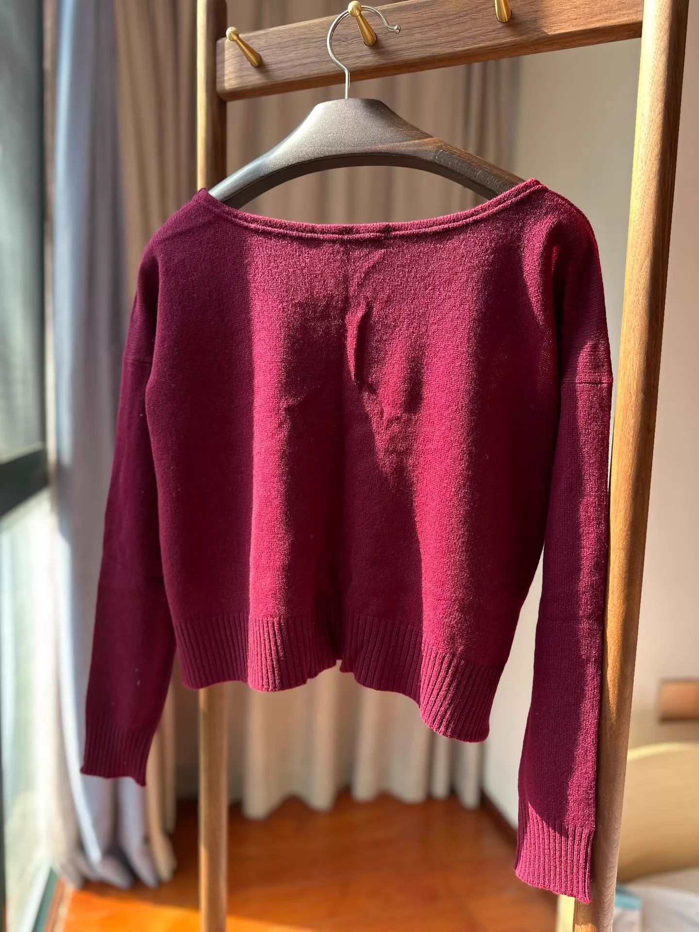 Prada Prada 100% Cashmere Knit Top 38 Side Slits Like New Size XS / US 0-2 / IT 36-38 - 5 Thumbnail