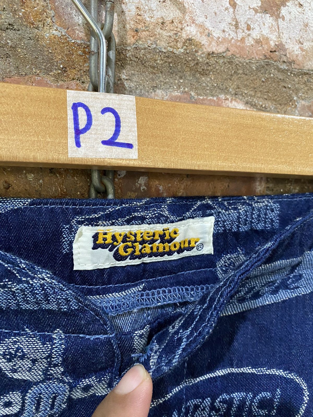 Hysteric Glamour 1990s Hysteric Fuck Hell Iconic logo skirts Size 29" - 9 Thumbnail