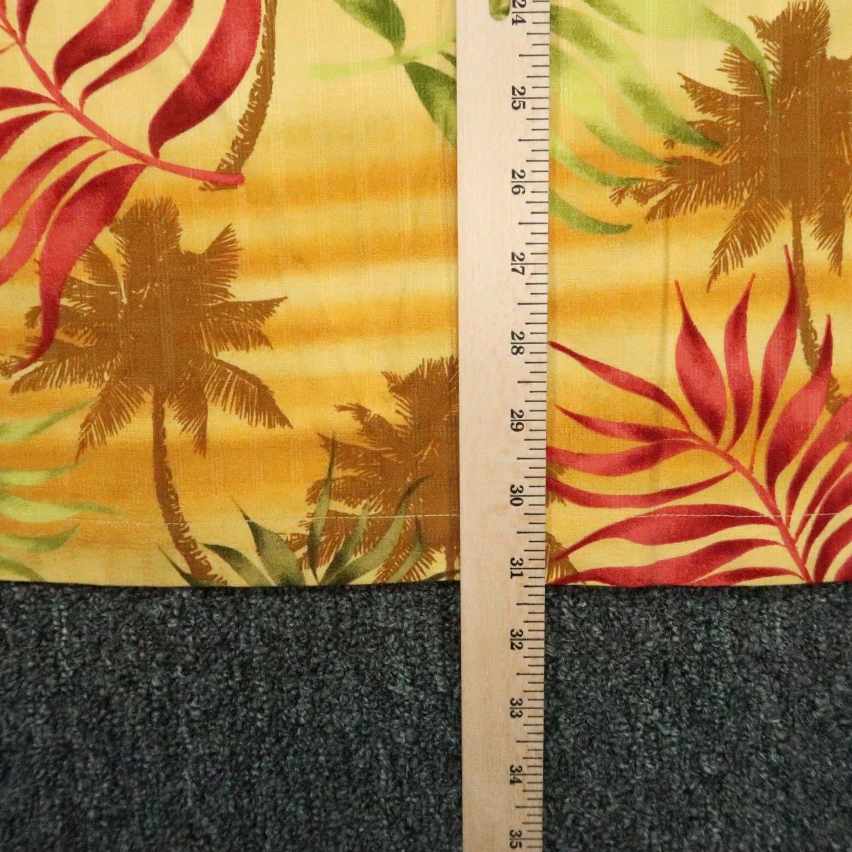 Tommy Bahama Tommy Bahama Shirt Men L Yellow Silk Floral Short Sleeve Button-Up Casual Navy? Size US L / EU 52-54 / 3 - 6 Thumbnail