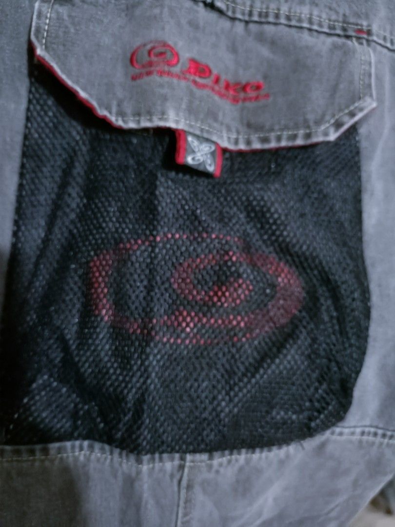 Japanese Brand Y2K Piko Grey Tech Cargo Jeans (W34) Size US 34 / EU 50 - 7 Thumbnail