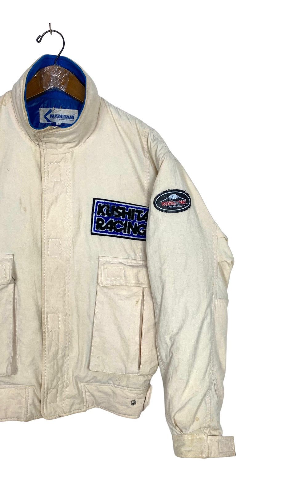 Japanese Brand Rare‼️ Vtg Kushitani Racing Jacket Big Logo Made in Japan Size US M / EU 48-50 / 2 - 3 Thumbnail