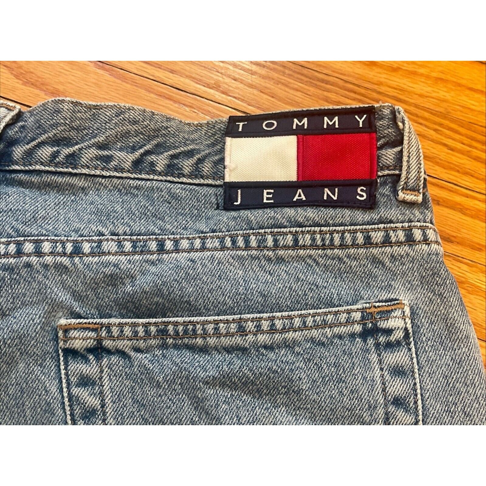 Tommy Hilfiger Vintage 90's Mens Size 38 Tommy Hilfiger Jeans Freedom Blue Size US 38 / EU 54 - 5 Thumbnail