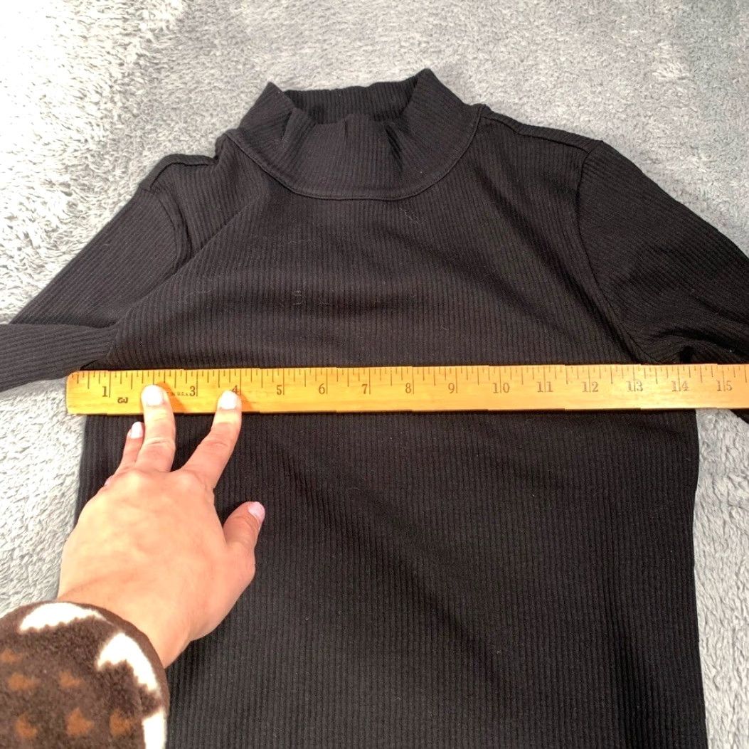 Talbots Talbots Black Turtleneck long sleeve top NWT XS Regular Women T-Shirt Size XS / US 0-2 / IT 36-38 - 6 Thumbnail