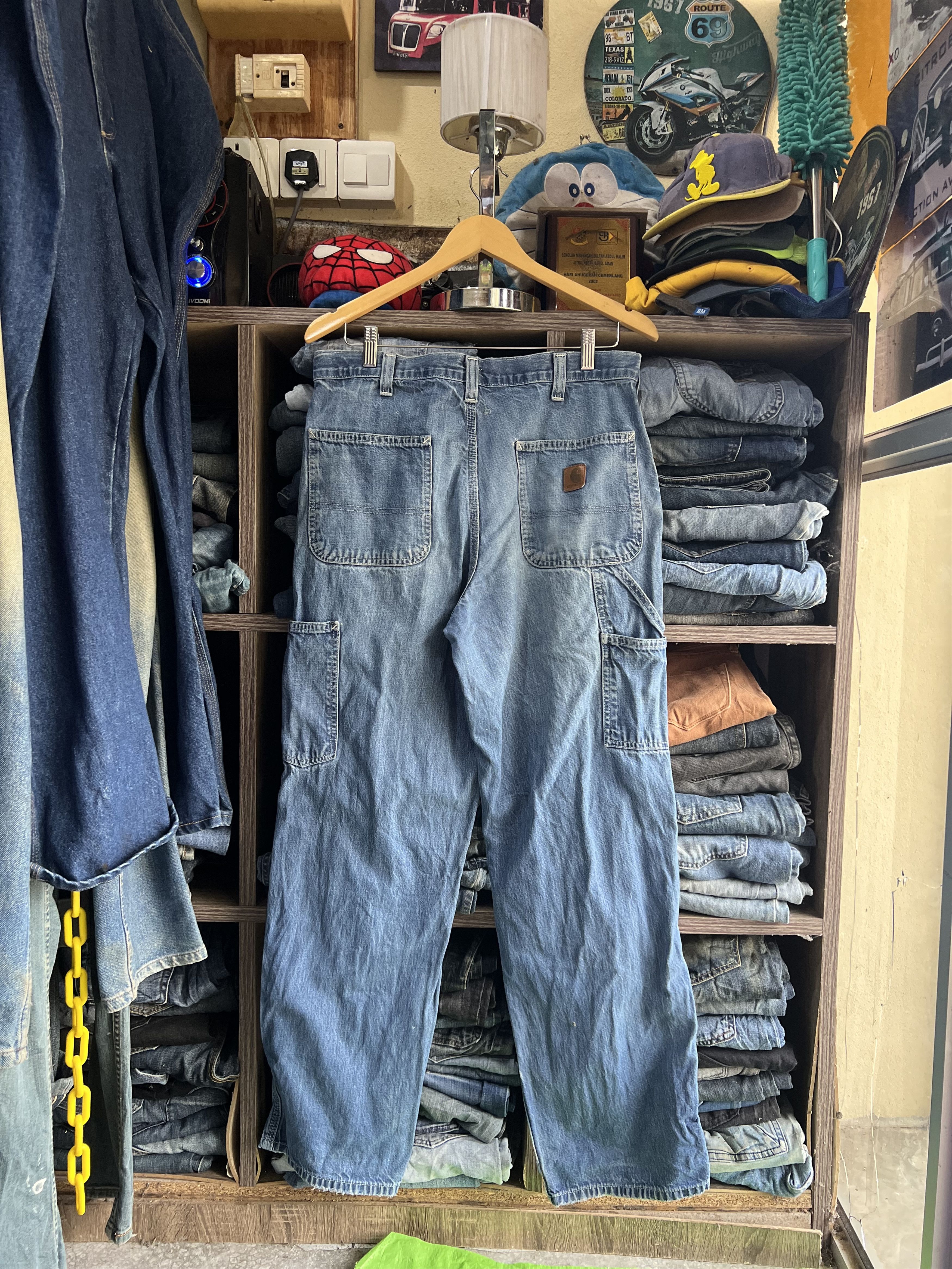 Carhartt 🔥Very Rare Vintage Carhartt Samples Carpenter Pant Size US 33 - 18 Thumbnail
