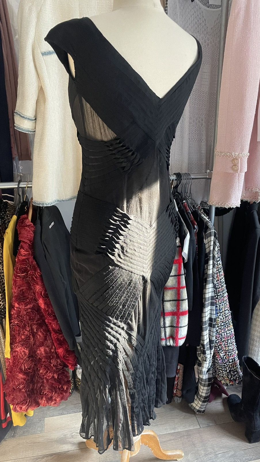 Dior × John Galliano Christian Dior by John Galliano mesh dress Size L / US 10 / IT 46 - 6 Thumbnail