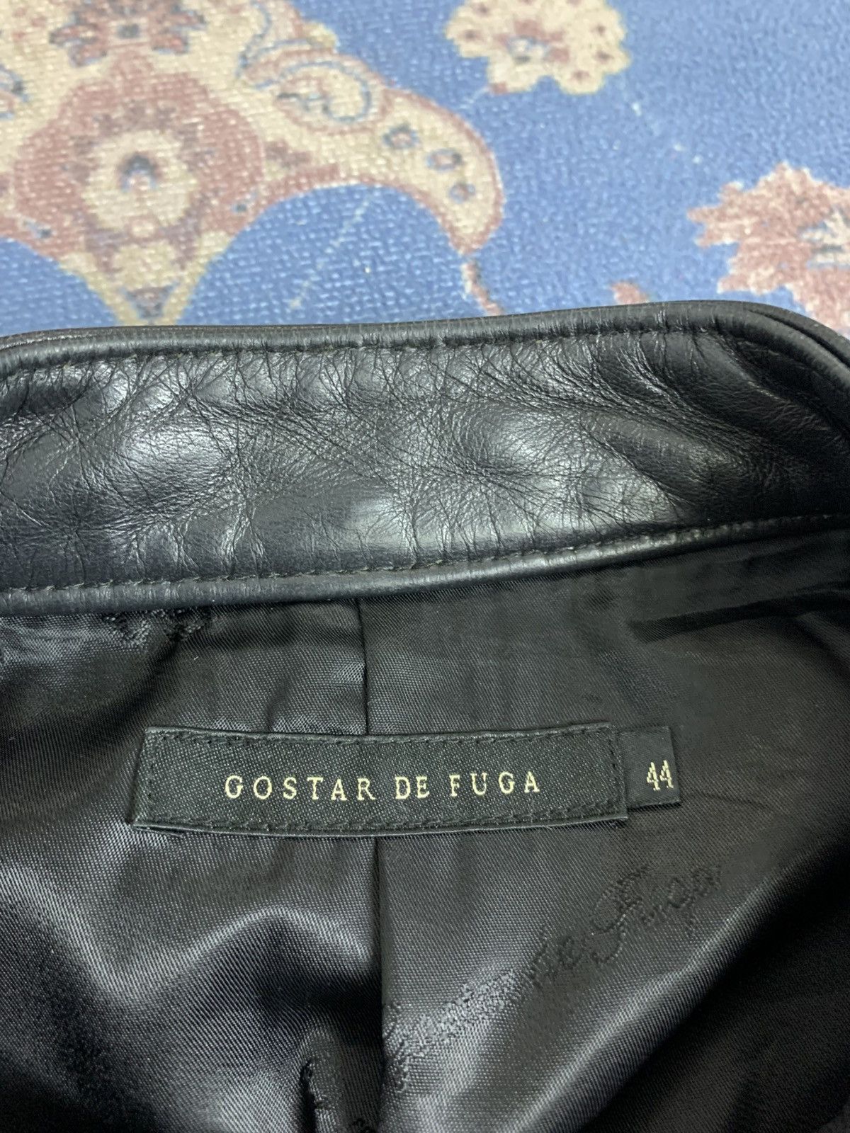 GOSTAR DE FUGA Gosta de Fuga Apocalypse Leather Jacket Size US S / EU 44-46 / 1 - 5 Thumbnail