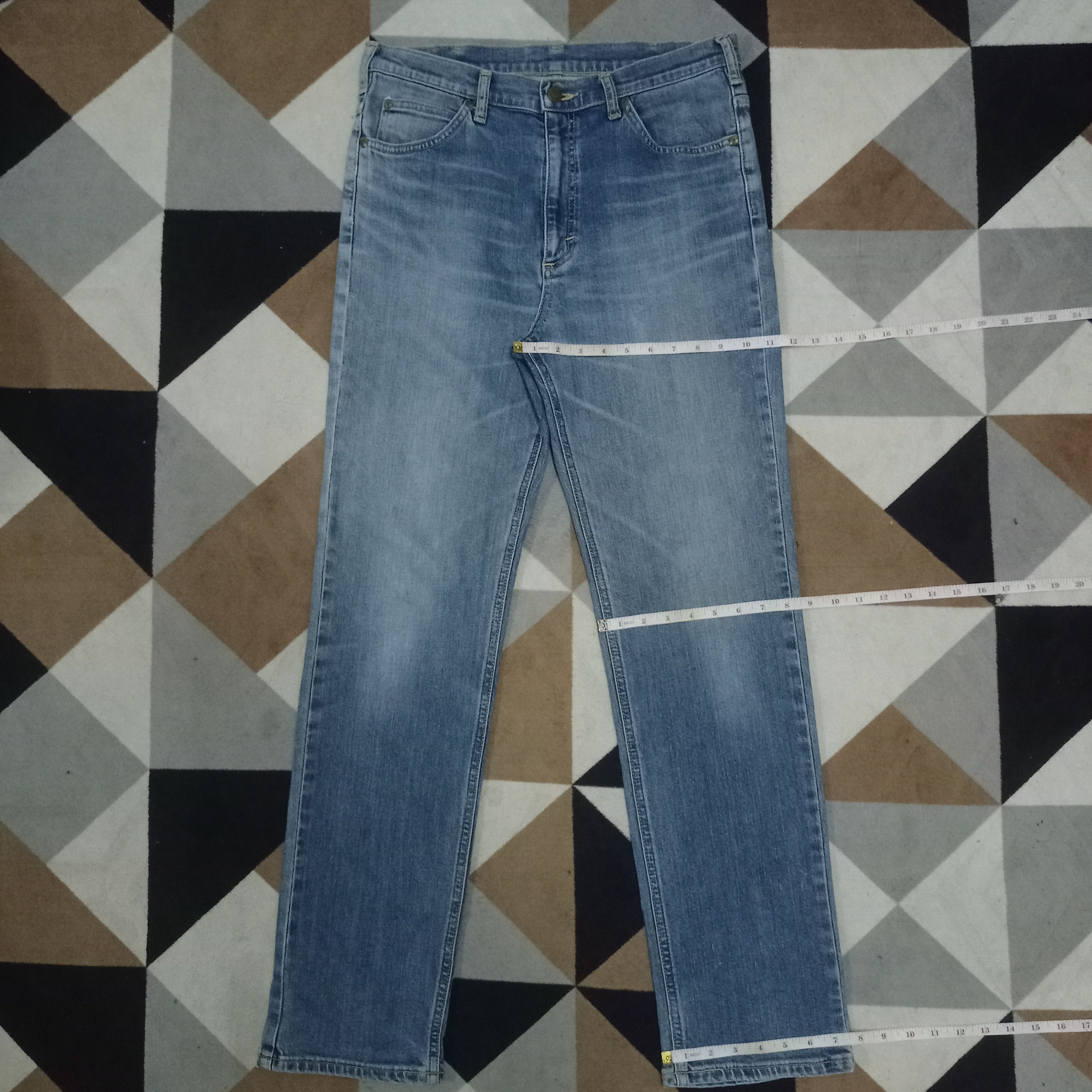 Lee Vintage Lee Riders Blue Wash Workwear Jeans Size US 32 / EU 48 - 10 Thumbnail