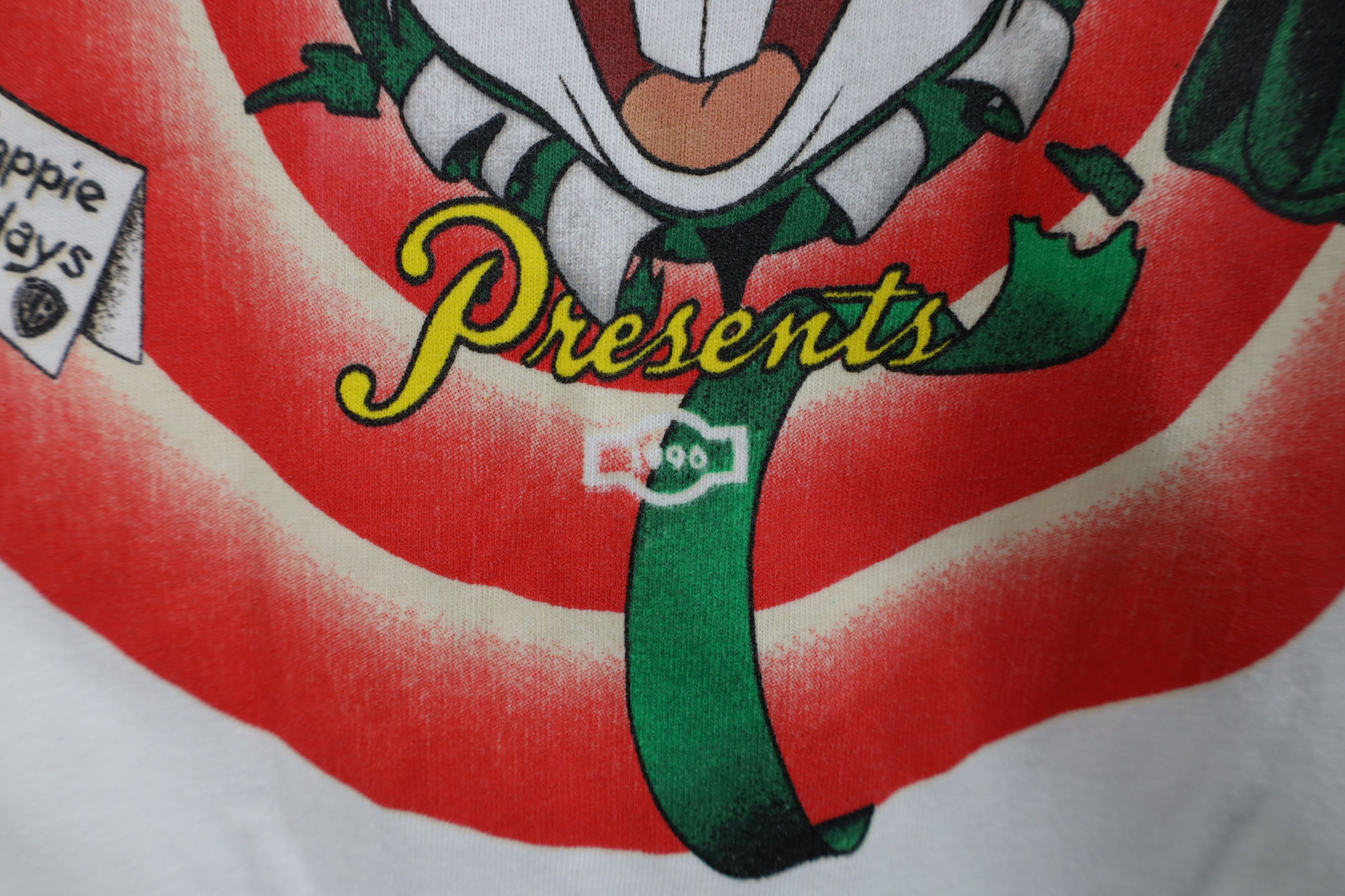 Vintage Vintage 90s Looney Tunes Bunny Christmas Long Sleeve T-Shirt Size US L / EU 52-54 / 3 - 6 Thumbnail