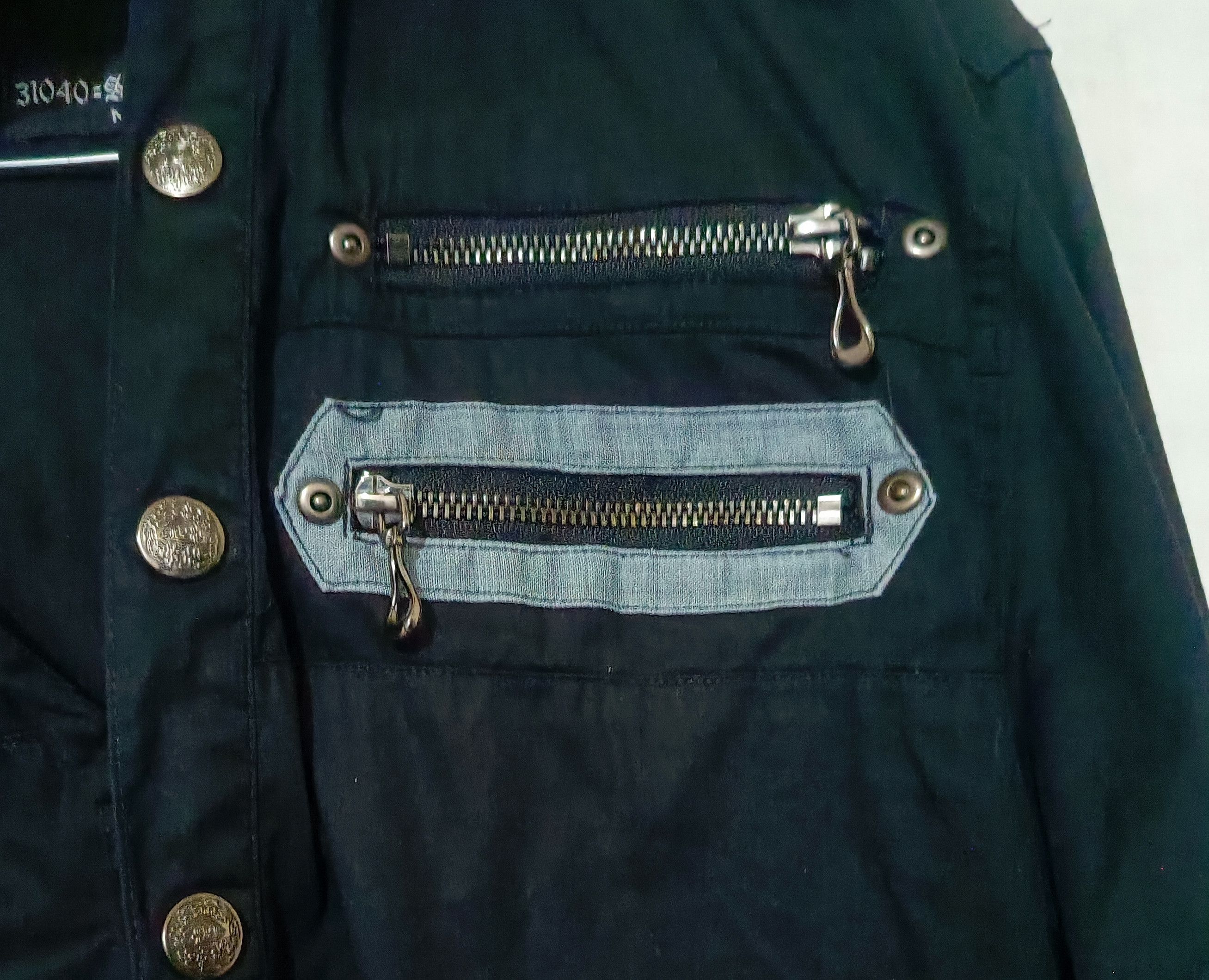 14th Addiction 31040-SKKONE Multi Zipper Hoodie Shirt Size US M / EU 48-50 / 2 - 4 Thumbnail