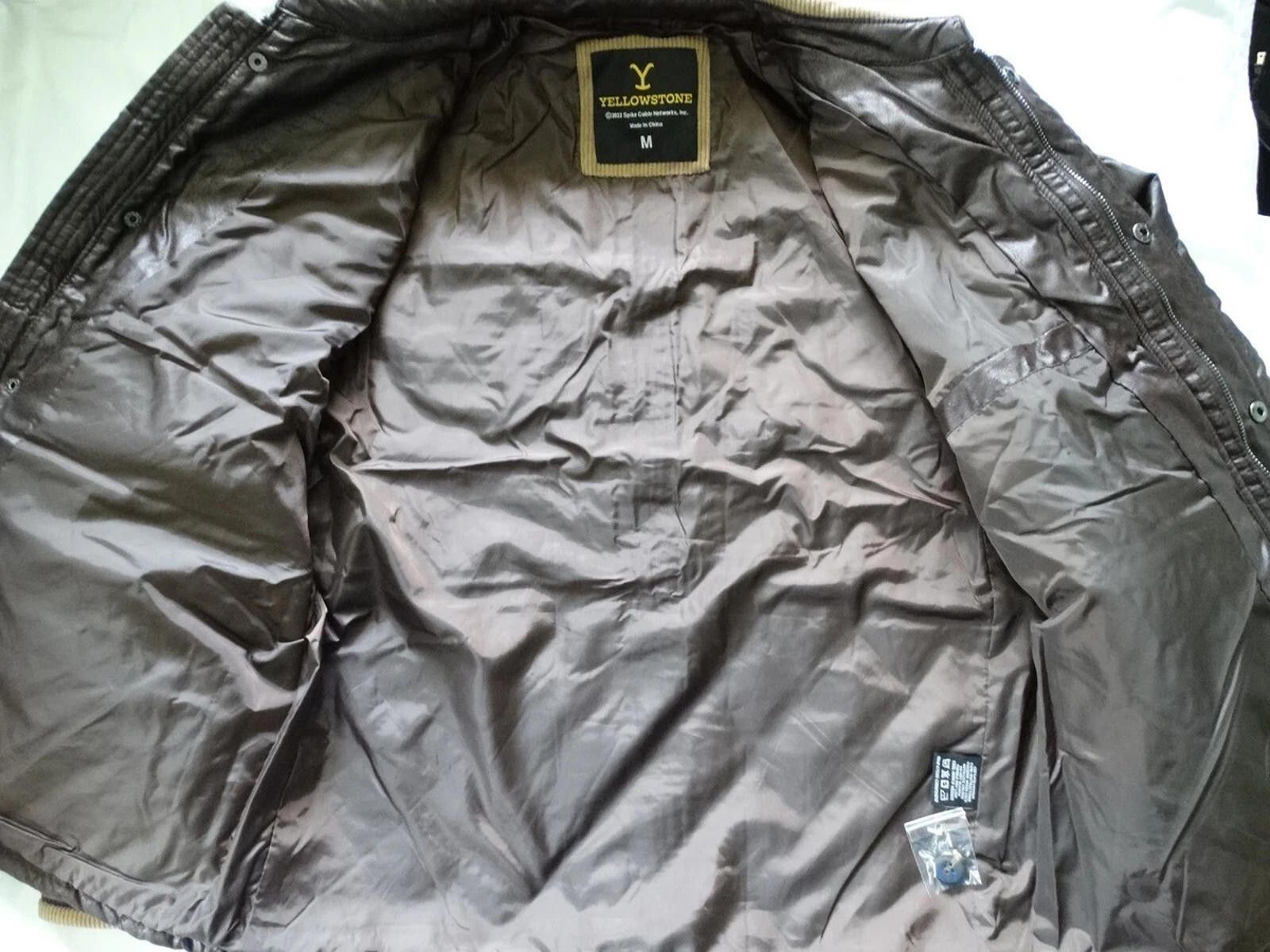 Changes Yellowstone logo Dutton Ranch Officially Brown Jacket Size US XL / EU 56 / 4 - 7 Thumbnail