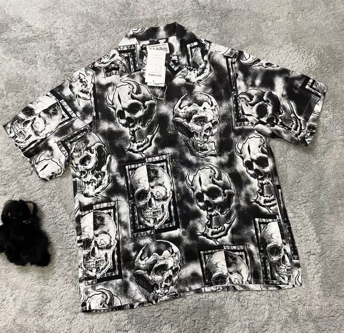 Wacko Maria Wacko Maria 22SS Tattoo Hawaiian Short Sleeve Shirt J29 Size US M / EU 48-50 / 2 - 2 Thumbnail