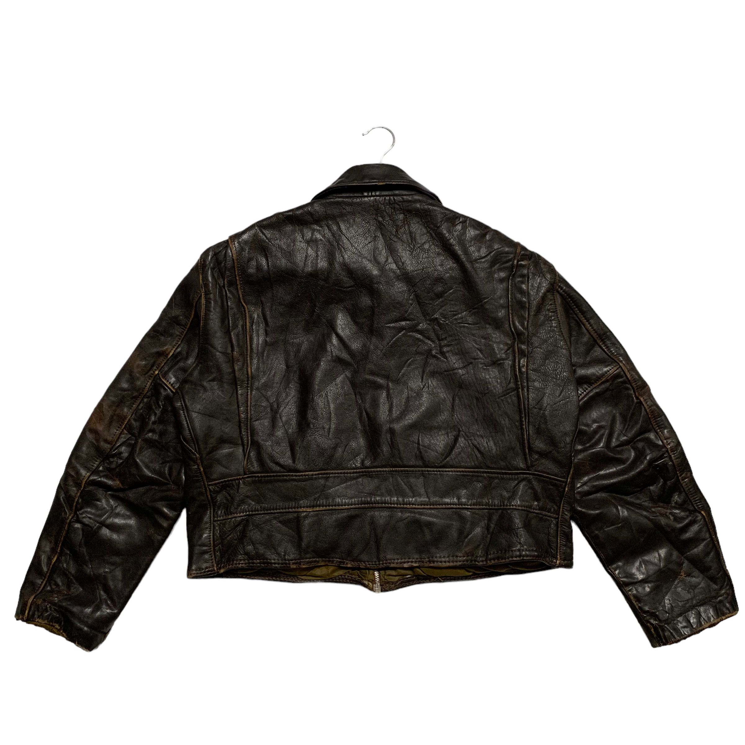 Schott Vintage Schott Leather Jacket Size US M / EU 48-50 / 2 - 2 Thumbnail