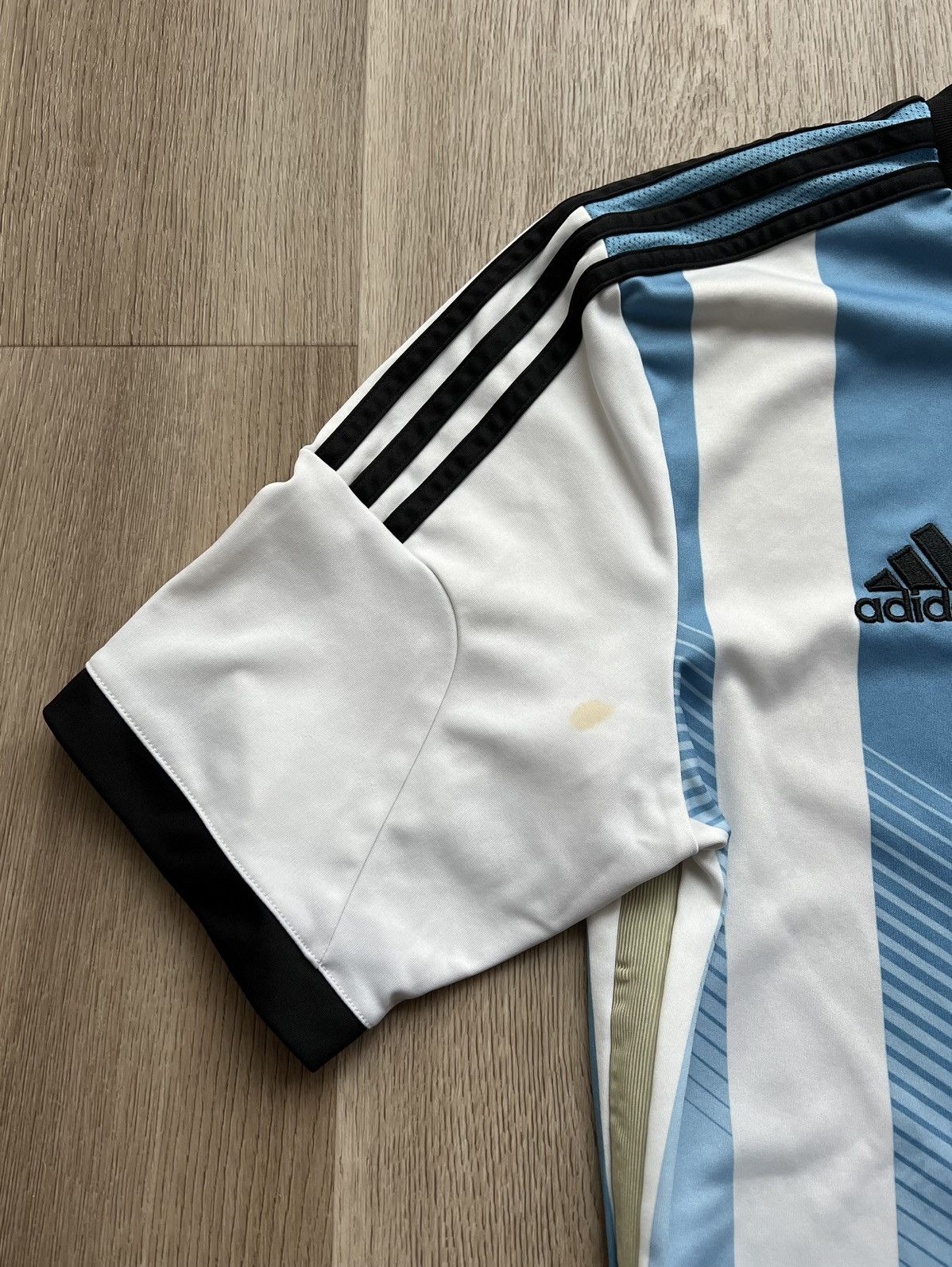 Adidas × Vintage Adidas 2014 Home Argentina Soccer T-Shirt Football Jersey Size US M / EU 48-50 / 2 - 6 Thumbnail