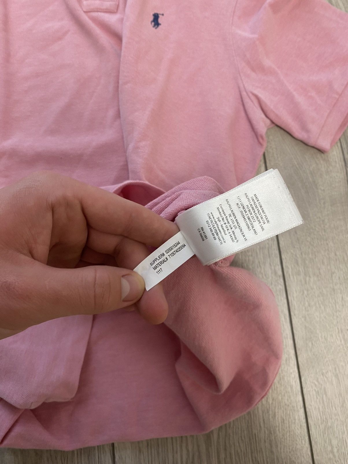 Polo Ralph Lauren × Ralph Lauren × Vintage Vintage Polo Ralph Lauren big pony pink 3 polo rugby Size US L / EU 52-54 / 3 - 4 Thumbnail