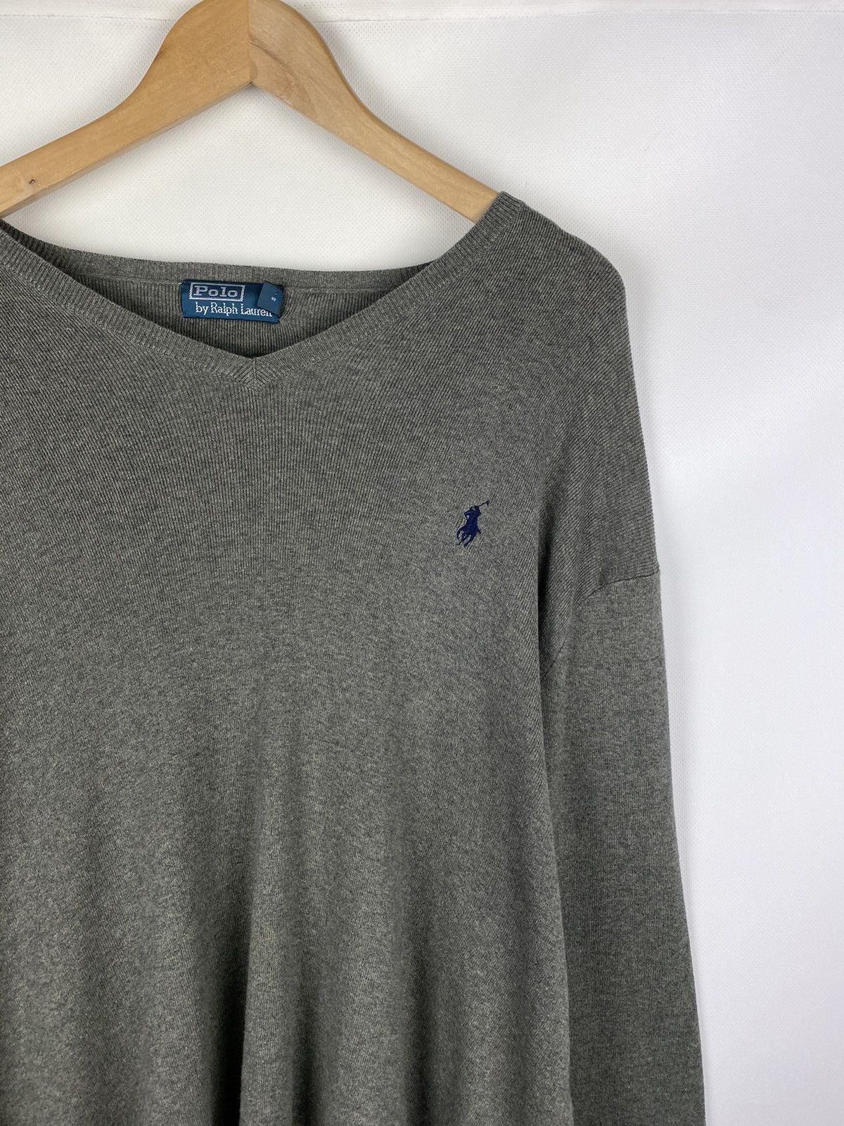 Polo Ralph Lauren Polo by Ralph Lauren vintage men’s v-neck sweater pullover Size US XL / EU 56 / 4 - 5 Thumbnail