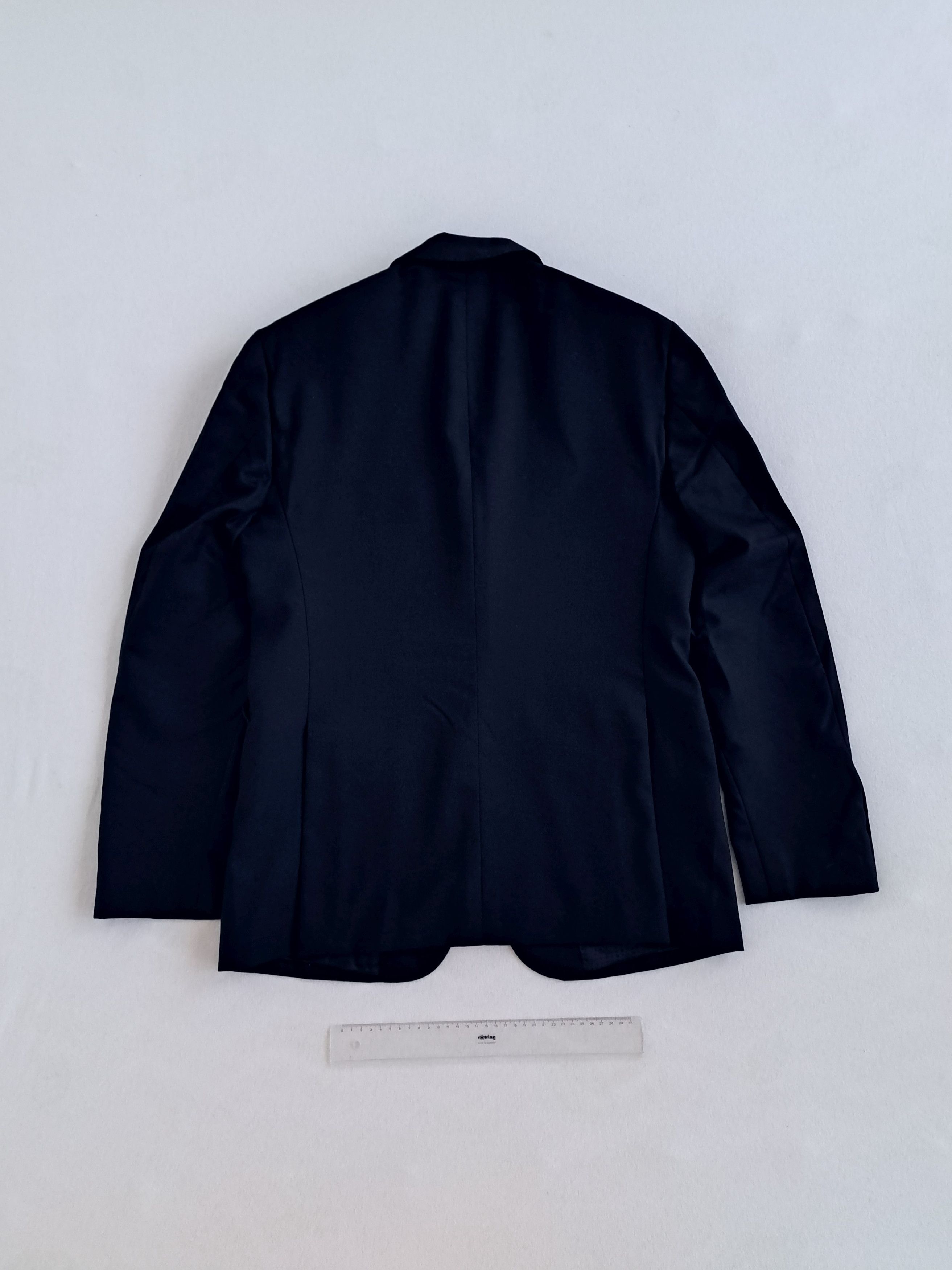 Pal Zileri LAB Sports Coat Suit Jacket - Navy Basket Weave - Sz EU 50R Size 40R - 2 Thumbnail