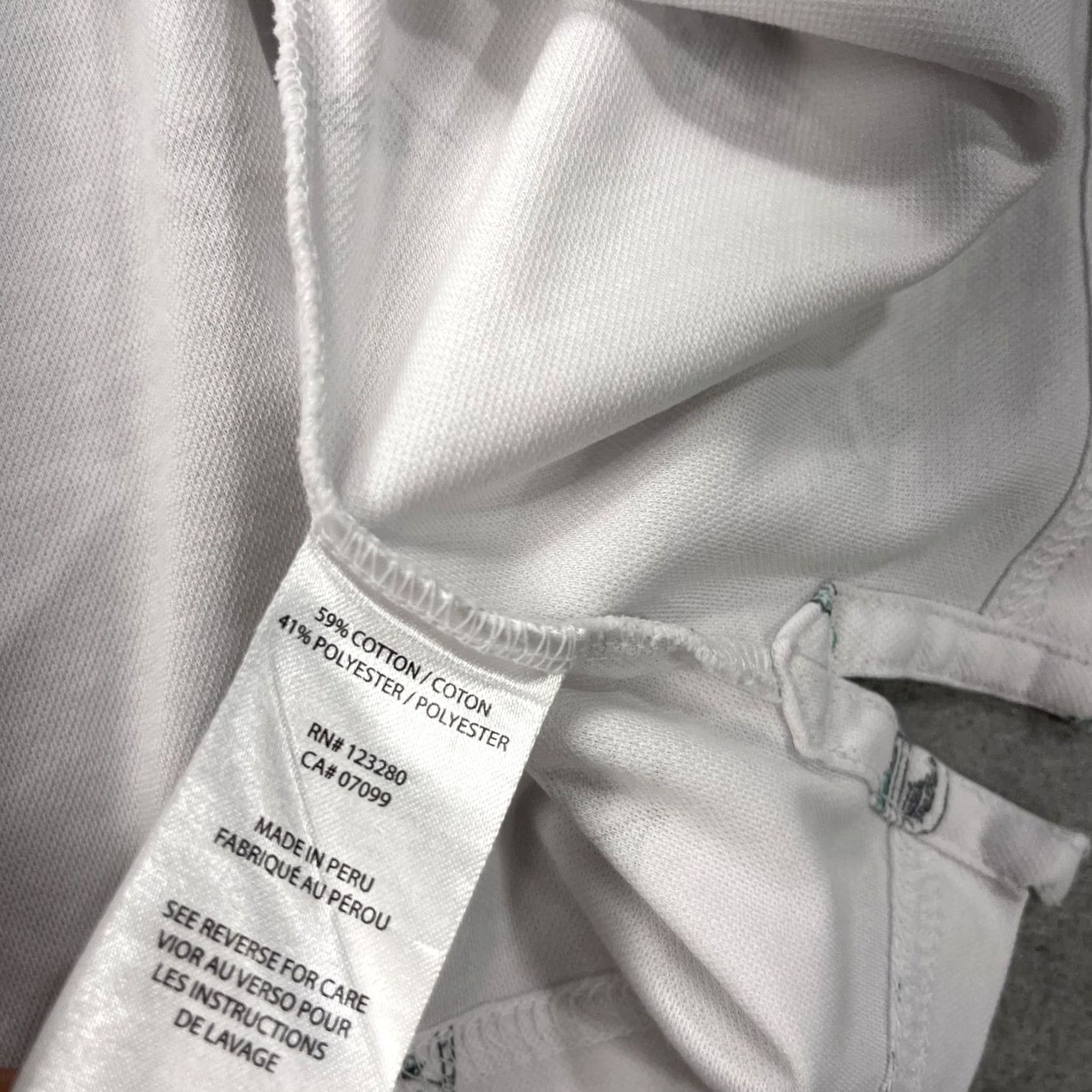 TravisMathew Travis Mathew Polo Shirt Mens L White Golf Casual AOP Flower Hawaiian USA Logo Button Collar Short Sleeve Size US L / EU 52-54 / 3 - 4 Thumbnail