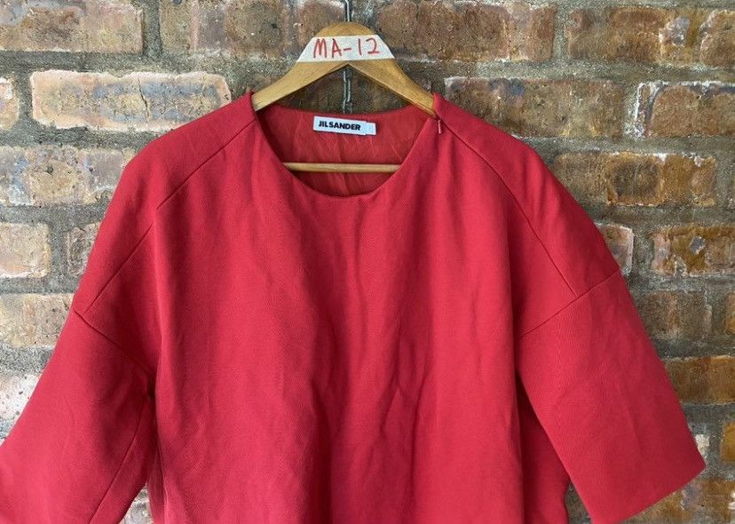 Jil Sander AW2011 Raf Simons Era Jil Sander red padded Size L / US 10 / IT 46 - 4 Thumbnail